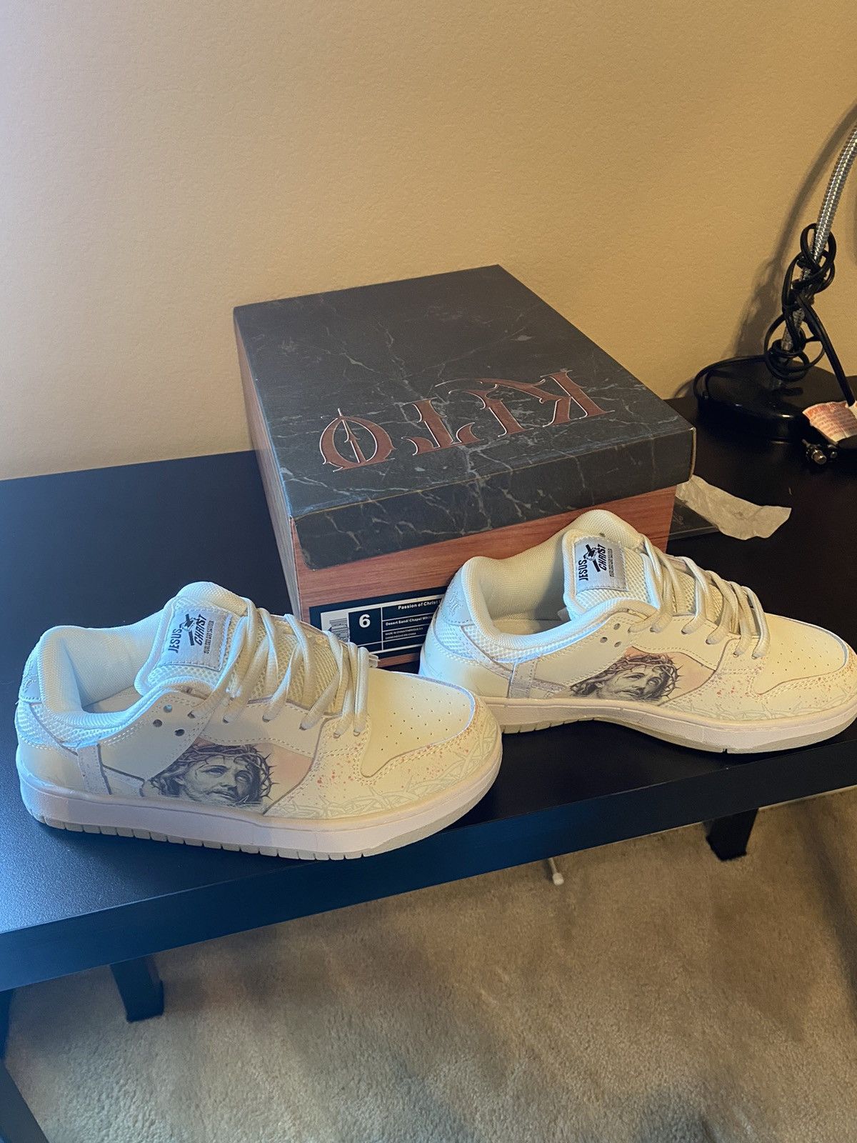 Streetwear Exclusive Kito Ware Passion of Christ Nike SB | Grailed