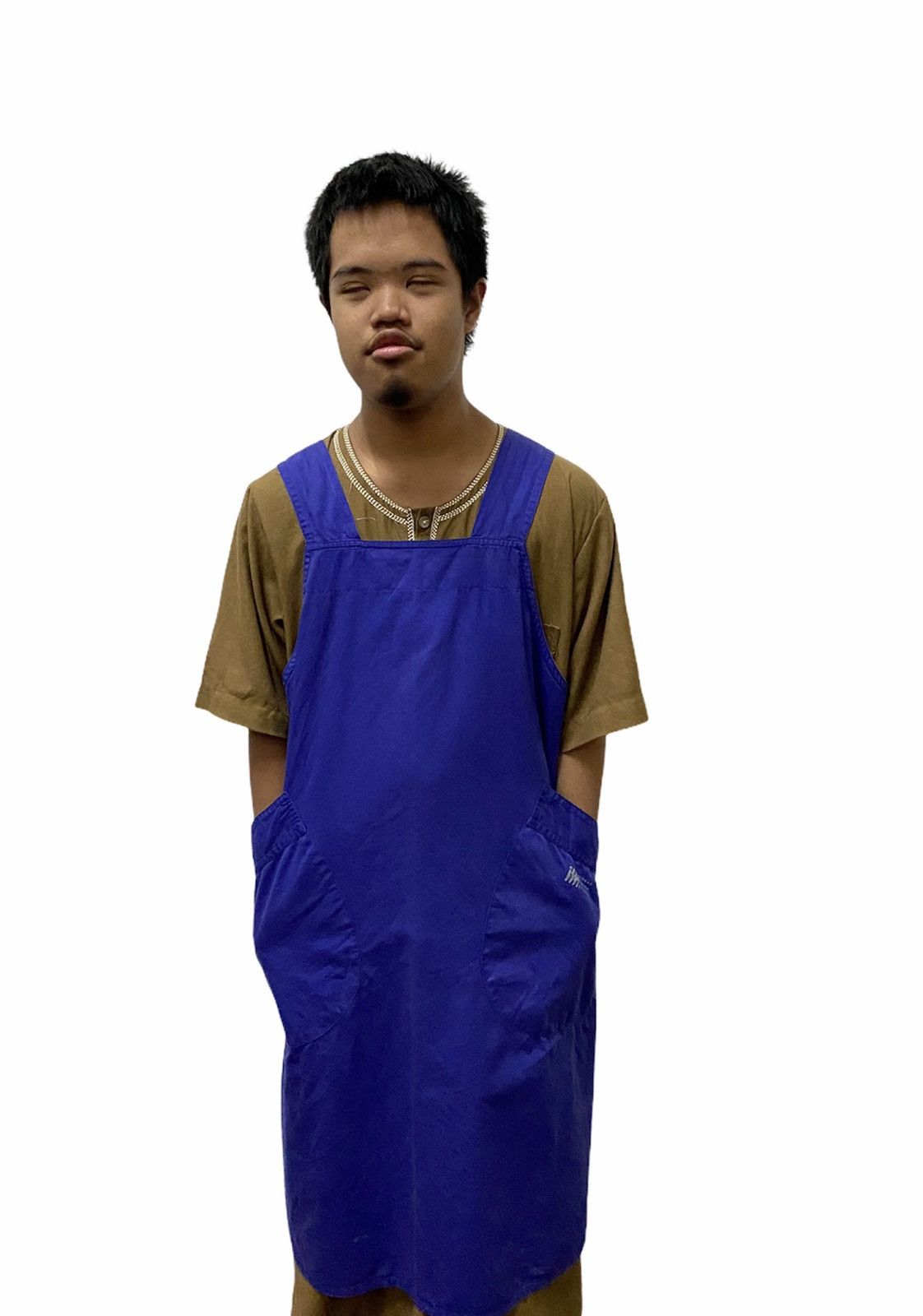 Issey Miyake × Japanese Brand Issey Miyake Design Studio Apron Home Kitchen/Trench Coat Size US M / EU 48-50 / 2 - 3 Thumbnail