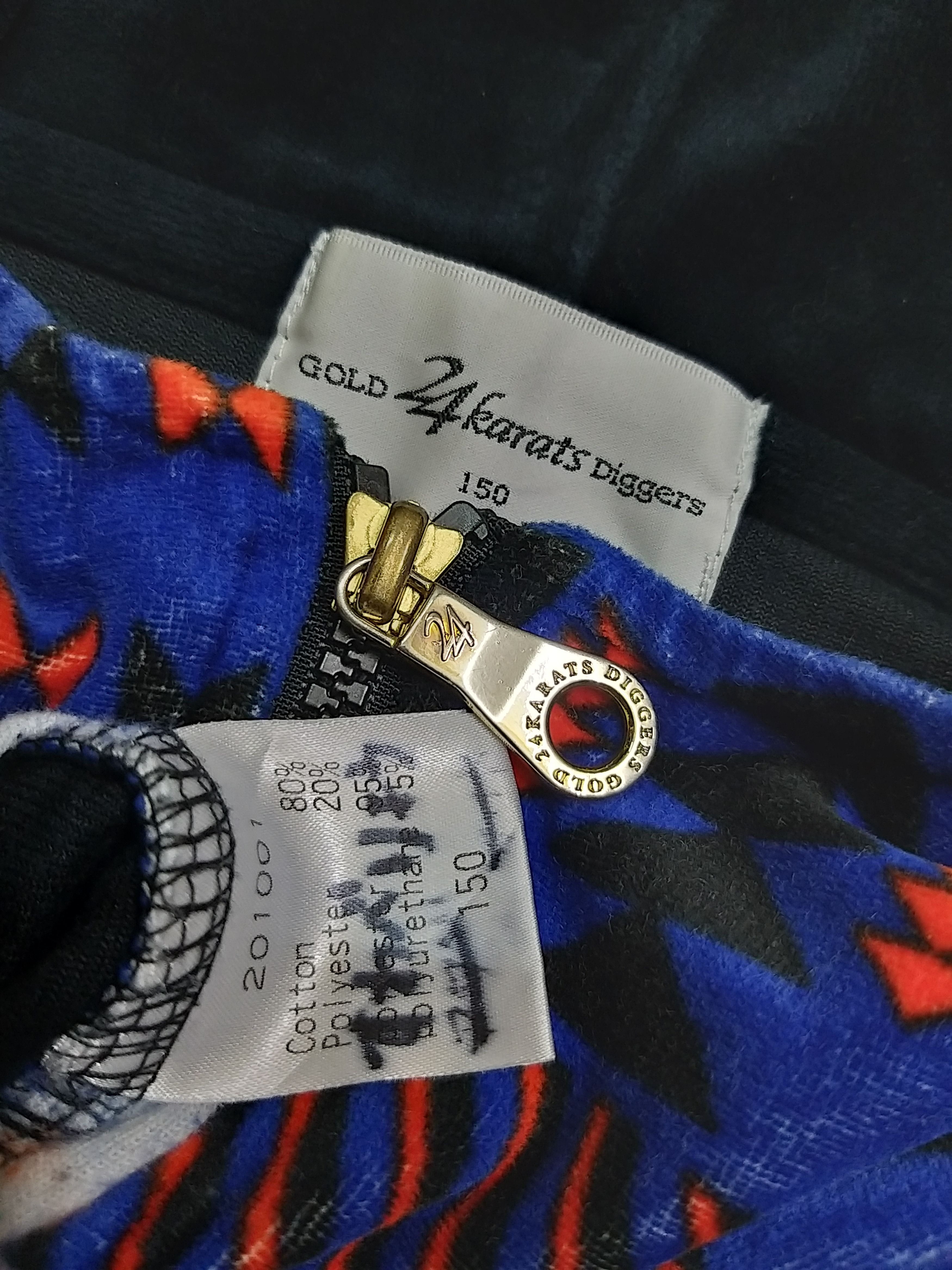 Japanese Brand JAPANESE BRAND 24KARATS VELVET BIG LOGO ZIPPER HOODIES Size US S / EU 44-46 / 1 - 13 Thumbnail