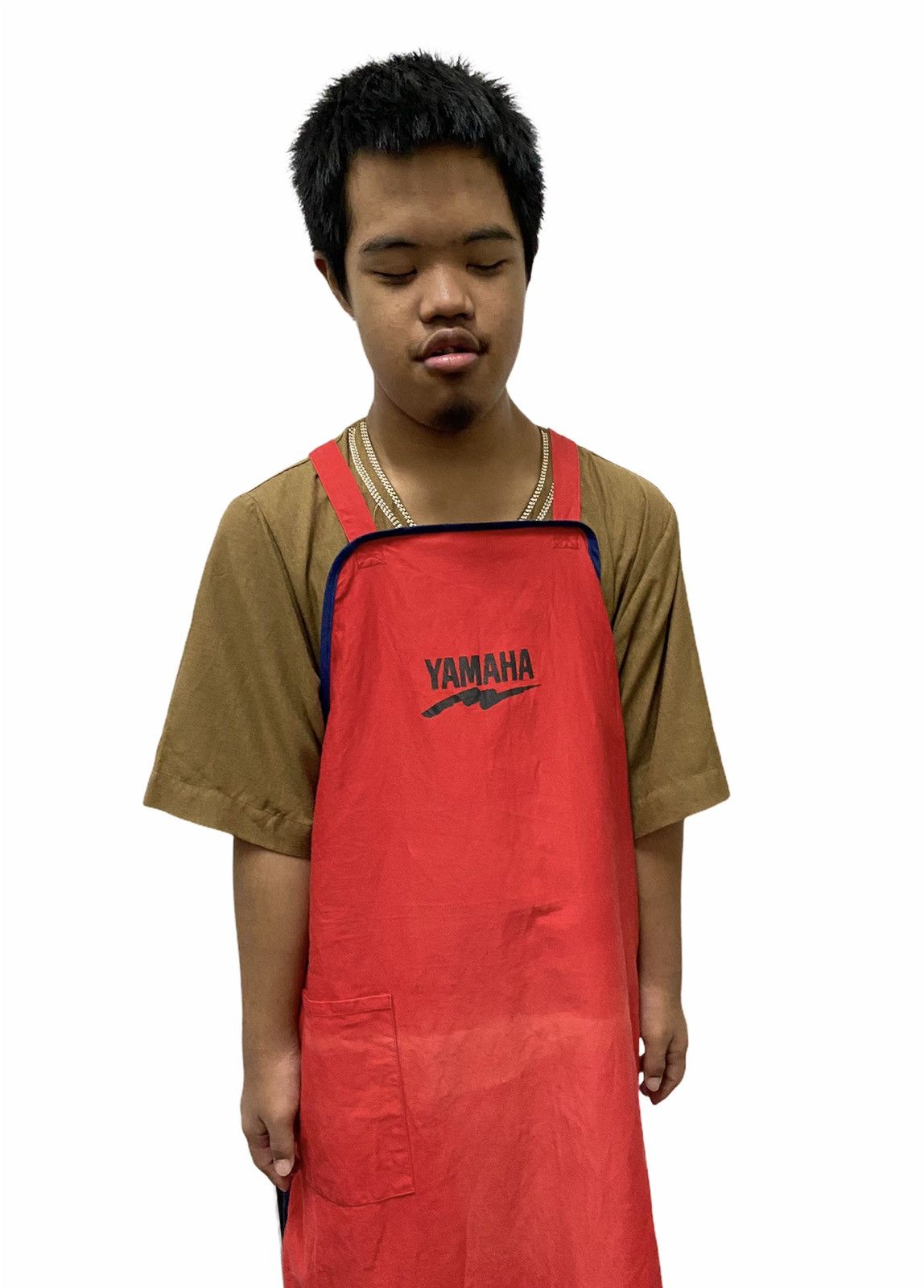 Japanese Brand × Vintage × Yamaha 🇯🇵Vintage Yamaha Apron Home Kitchen/Coat Size US M / EU 48-50 / 2 - 2 Thumbnail