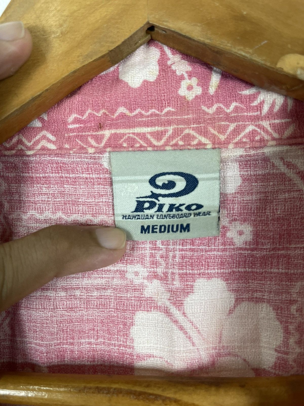 Japanese Brand × Vintage Vintage PIKO Hawaii Shirt Flower Fullprint Size US L / EU 52-54 / 3 - 3 Thumbnail