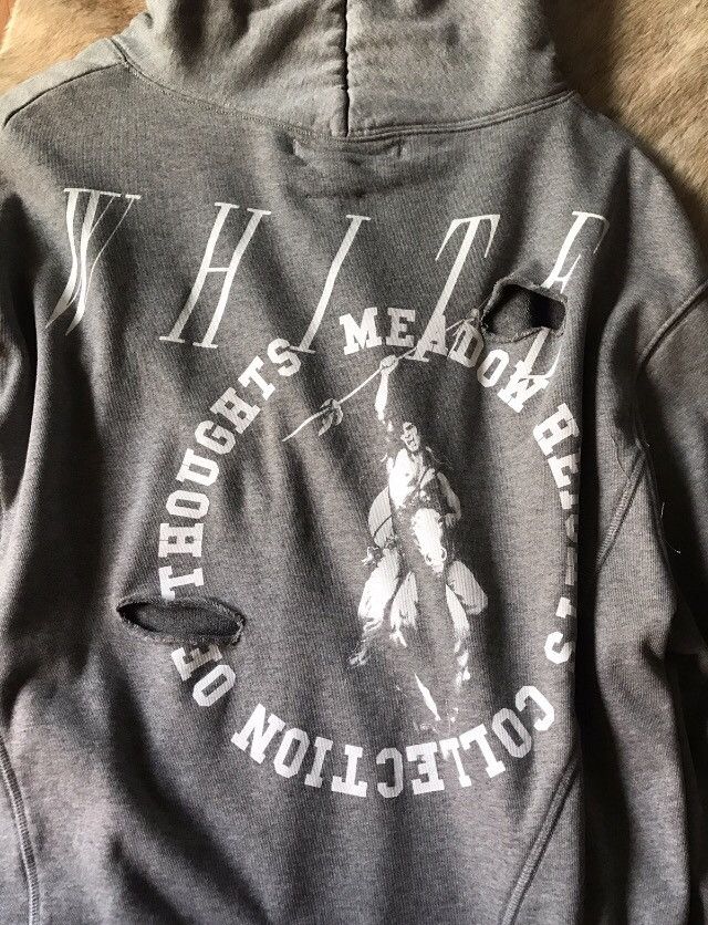 Off White Meadow Heights Hoodie Grailed
