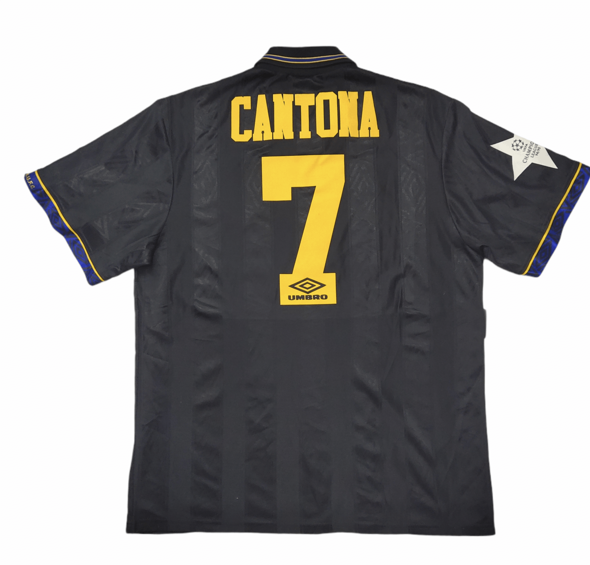 MAILLOT LEEDS SHIRT CANTONA 7 vintage 1992 ADMIRAL jersey trikot maglia 42/44 L EUR 184,90 - FR