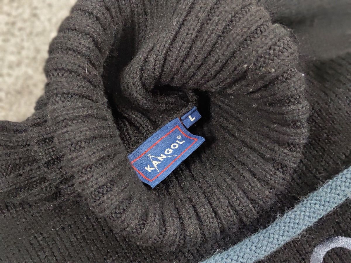 Kangol Vintage Kangol collar knit Sweater SpellOut Logo Sweatshirt Size US L / EU 52-54 / 3 - 10 Thumbnail