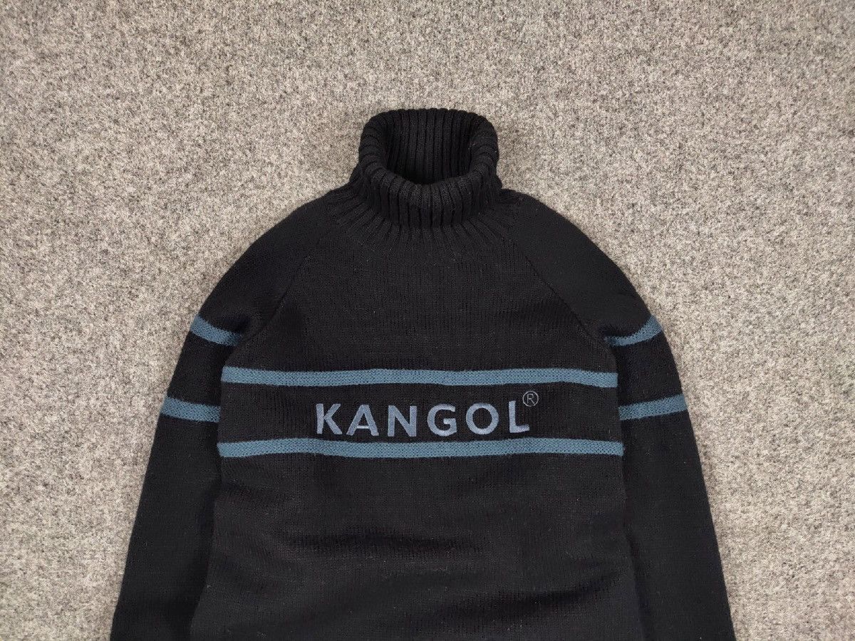 Kangol Vintage Kangol collar knit Sweater SpellOut Logo Sweatshirt Size US L / EU 52-54 / 3 - 6 Thumbnail