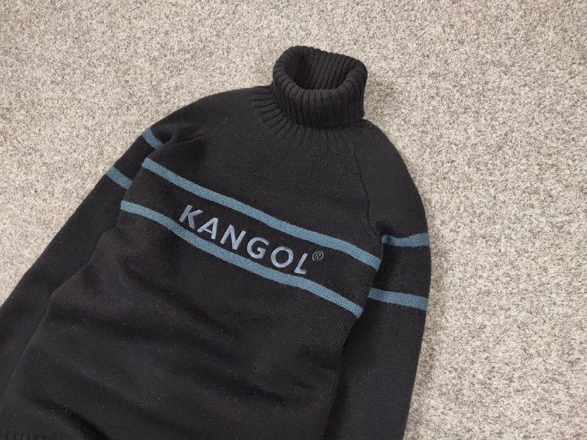 Kangol Vintage Kangol collar knit Sweater SpellOut Logo Sweatshirt Size US L / EU 52-54 / 3 - 4 Thumbnail