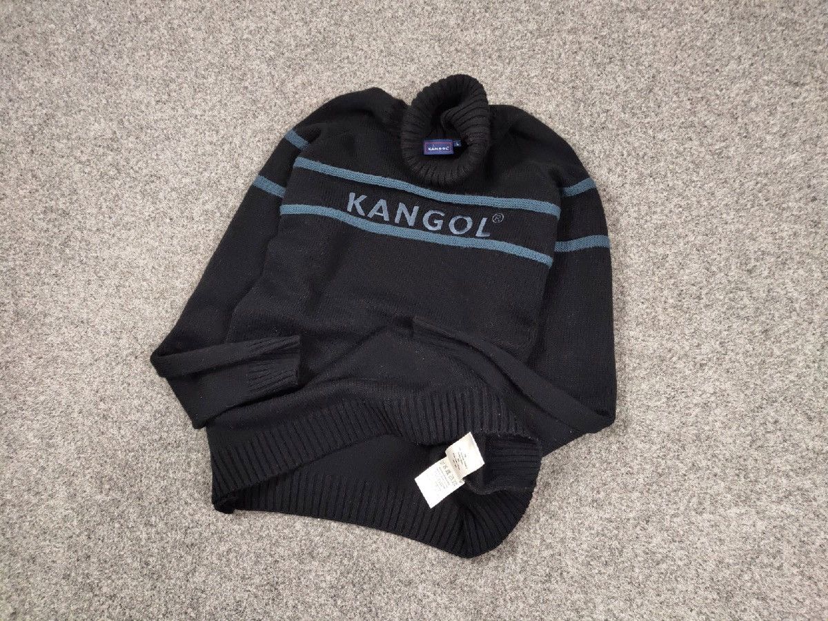Kangol Vintage Kangol collar knit Sweater SpellOut Logo Sweatshirt Size US L / EU 52-54 / 3 - 13 Thumbnail