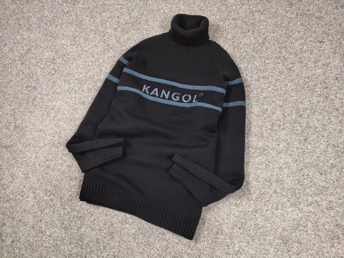 Kangol Vintage Kangol collar knit Sweater SpellOut Logo Sweatshirt Size US L / EU 52-54 / 3 - 7 Thumbnail