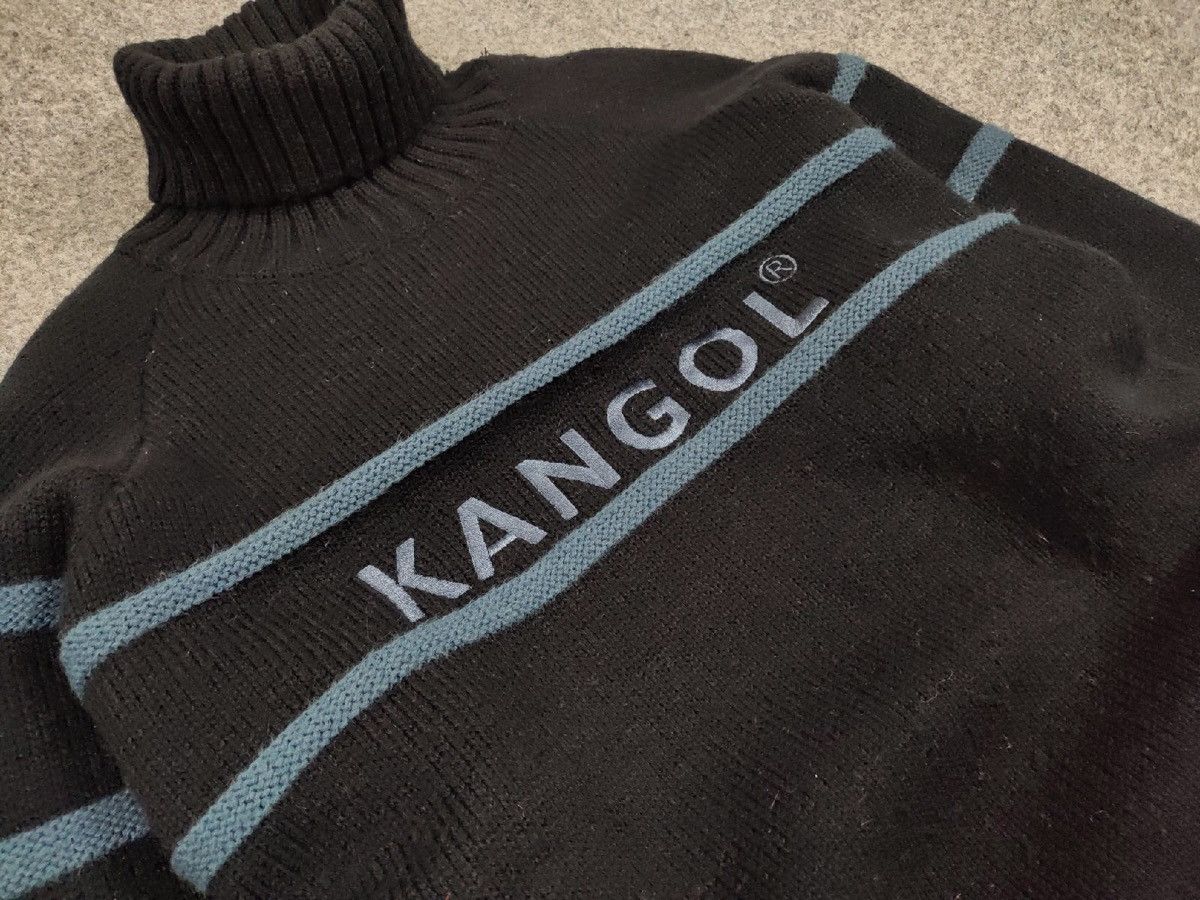 Kangol Vintage Kangol collar knit Sweater SpellOut Logo Sweatshirt Size US L / EU 52-54 / 3 - 8 Thumbnail