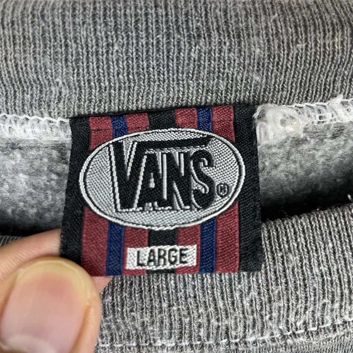 Streetwear × Vans × Vintage Vintage 90s Vans Sweatshirt