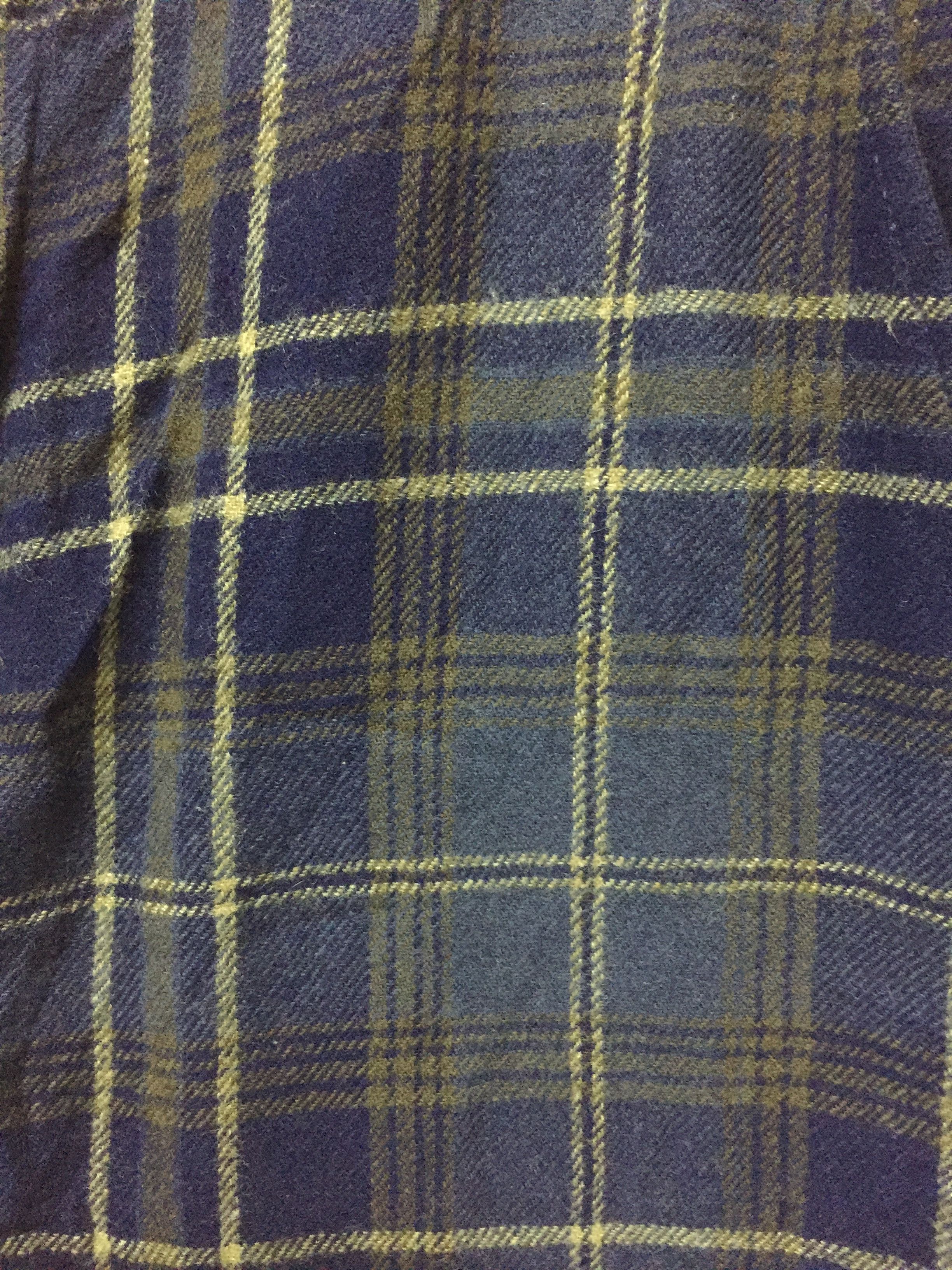 CABANE de ZUCCa ZUCCA by Issey miyake tartan wool crop pants Size US 29 - 5 Thumbnail