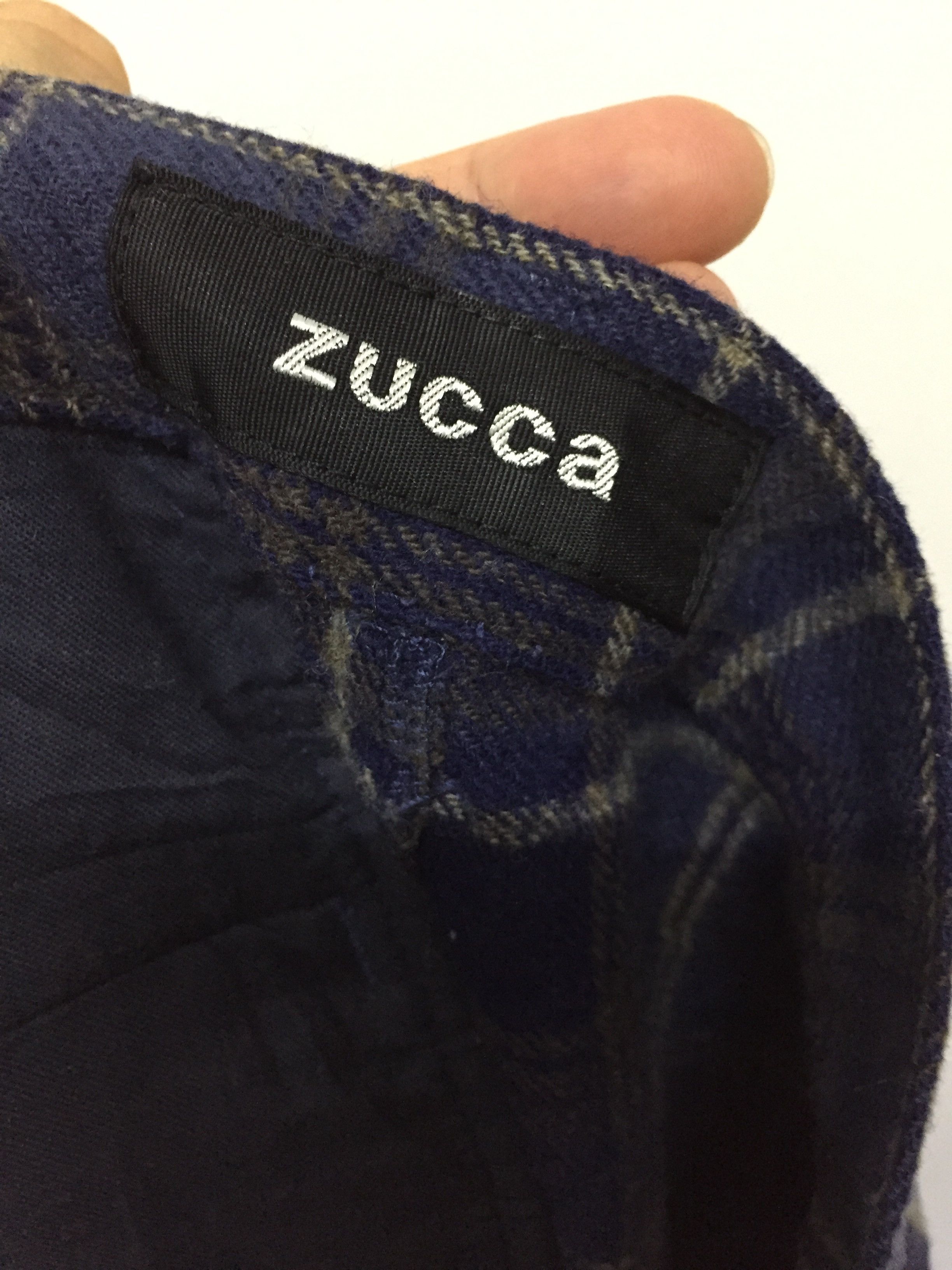 CABANE de ZUCCa ZUCCA by Issey miyake tartan wool crop pants Size US 29 - 8 Thumbnail