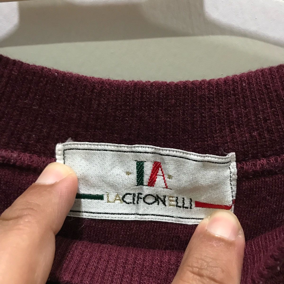 Vintage LA LACIFONELLI Sweatshirts Size L Size US L / EU 52-54 / 3 - 3 Thumbnail