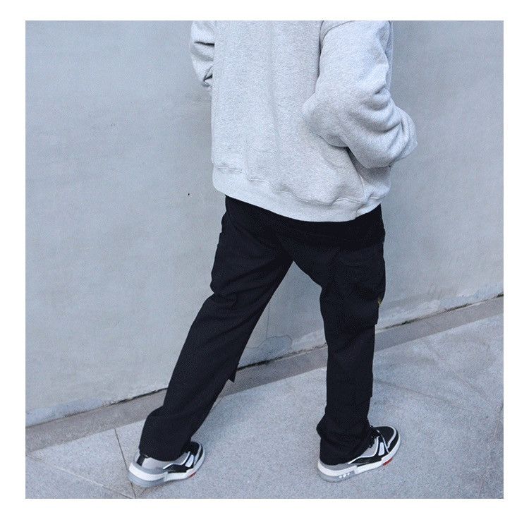 Japanese Brand Paint Splatter Detail Cargo Pocket Draw String Pants Size US 32 / EU 48 - 6 Thumbnail