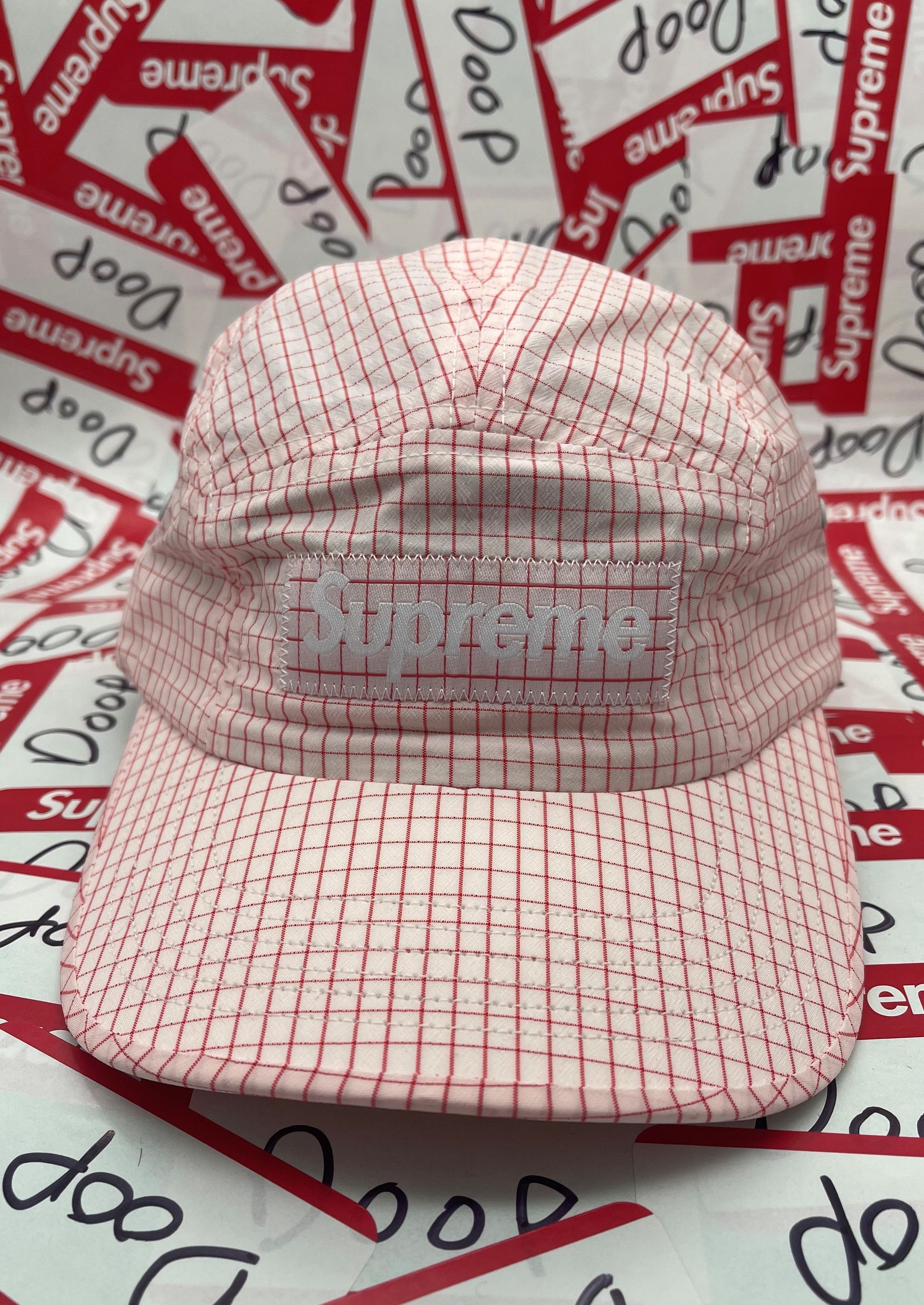 Supreme 2-Tone Ripstop Camp Cap (SS21) White