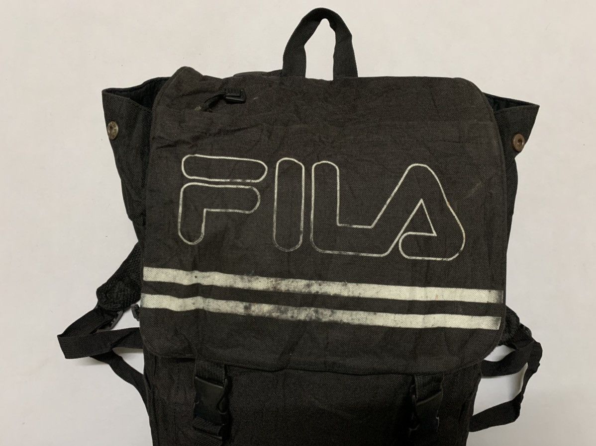 Fila × Vintage Vintage Fila backpack - Camping Rucksack Size ONE SIZE - 4 Thumbnail