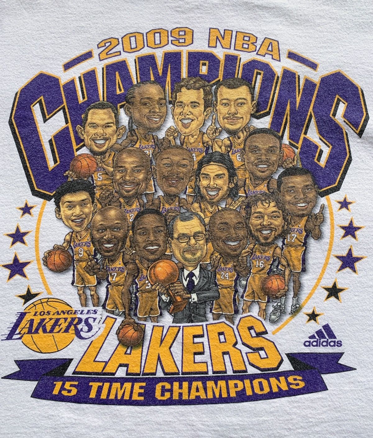 Vintage Style 2009 Lakers Championship T Shirt ⋆ Vuccie