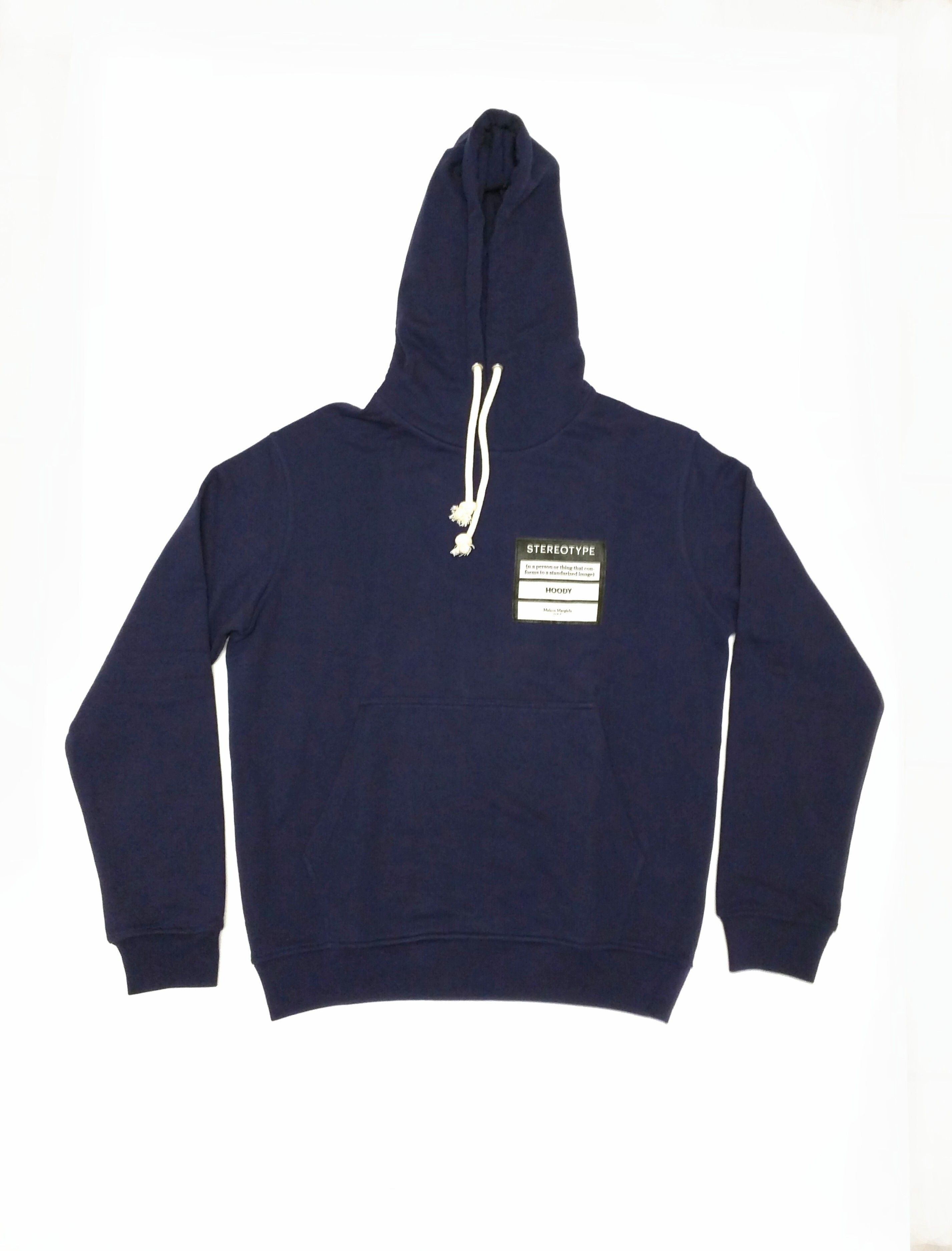 Maison Margiela Stereotype Hoodie Navy Blue 48 MMM Pullover Size US L / EU 52-54 / 3 - 1 Preview