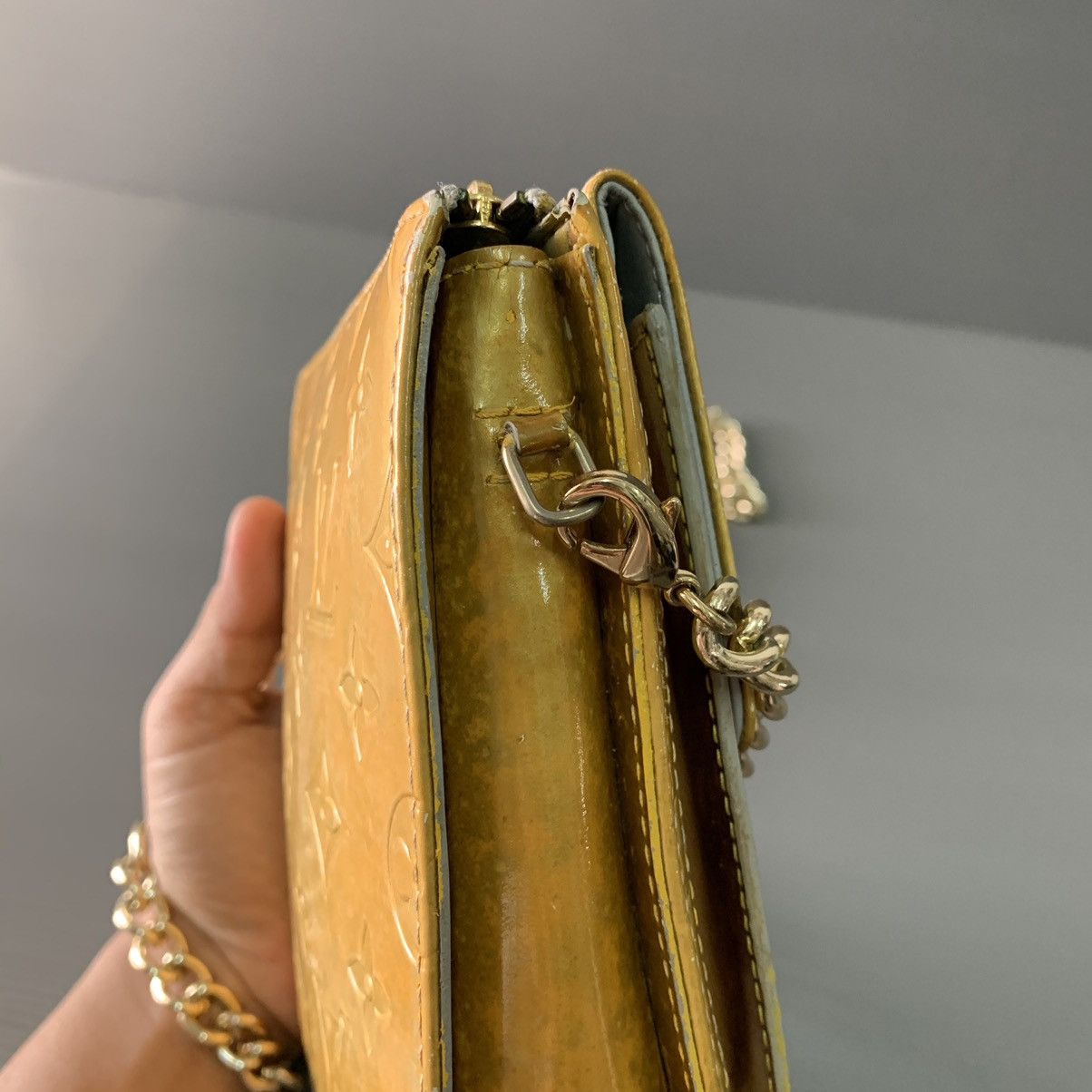 Louis Vuitton Louis Vuitton Vernis Chain Slingbag Size ONE SIZE - 10 Thumbnail