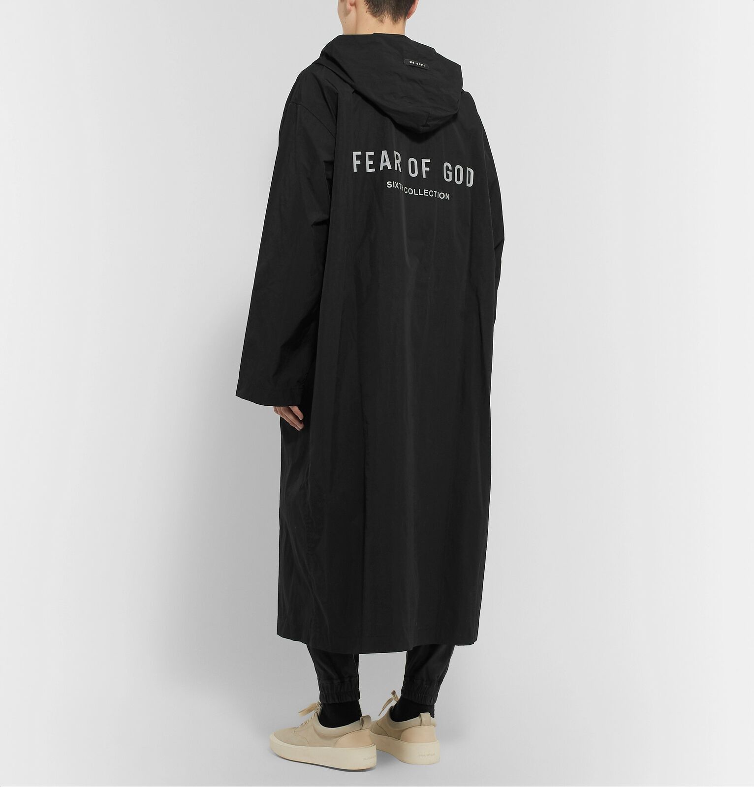 fear of god 6th nylon rain Jacket Nylon Hooded Rain Jacket Sixth