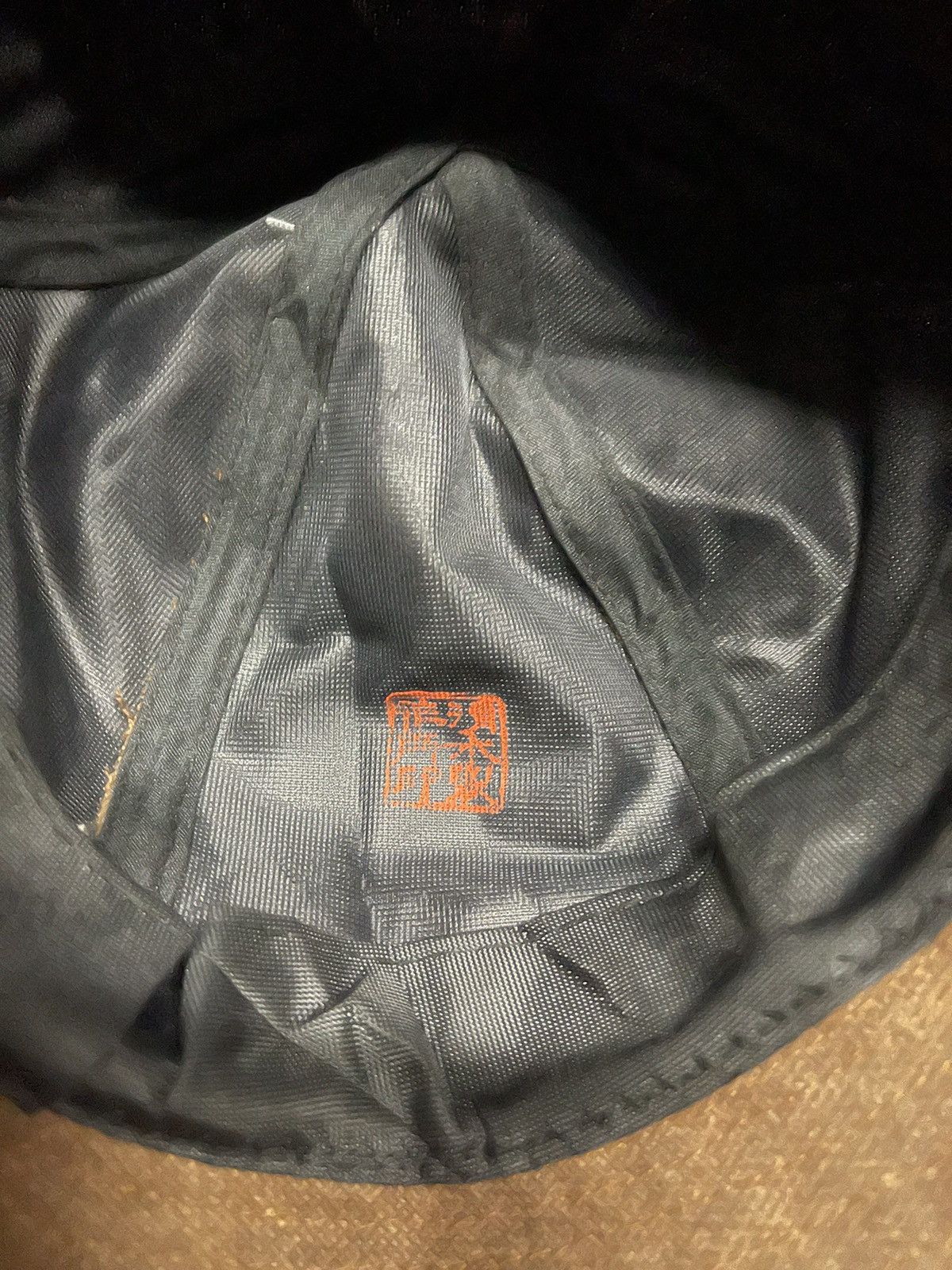 Japanese Brand Bucket Hat Oiled Cotton 6 Panel Blank Size ONE SIZE - 7 Thumbnail