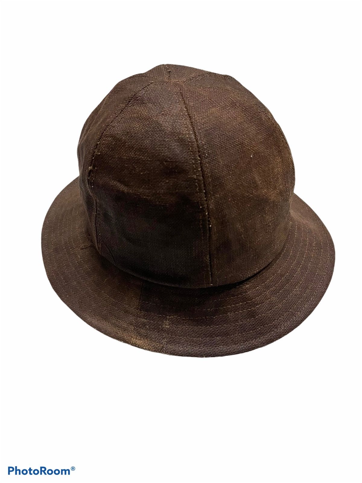 Japanese Brand Bucket Hat Oiled Cotton 6 Panel Blank Size ONE SIZE - 1 Thumbnail