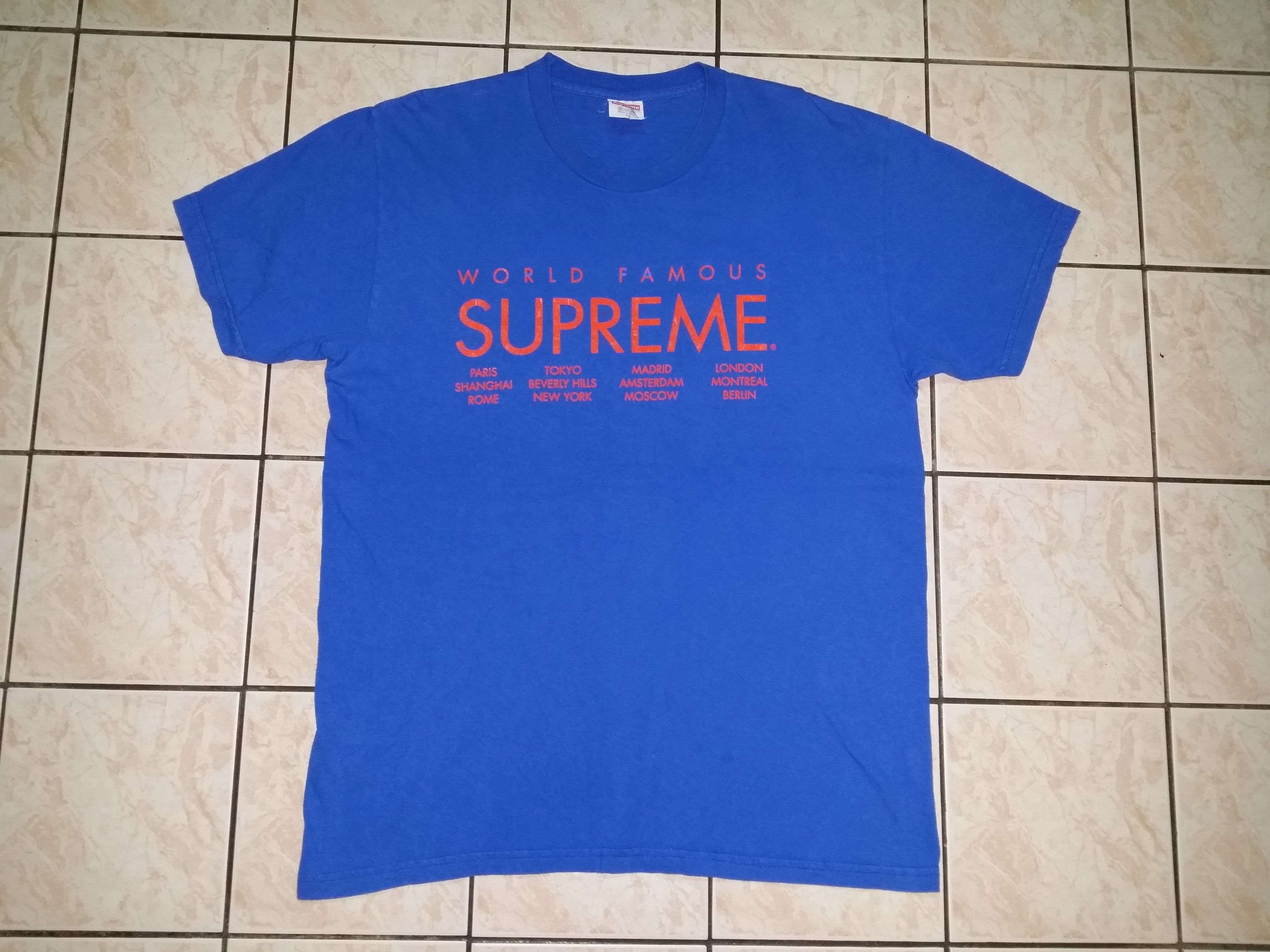 Stussy × Supreme supreme x stussy world famous supreme team | Grailed
