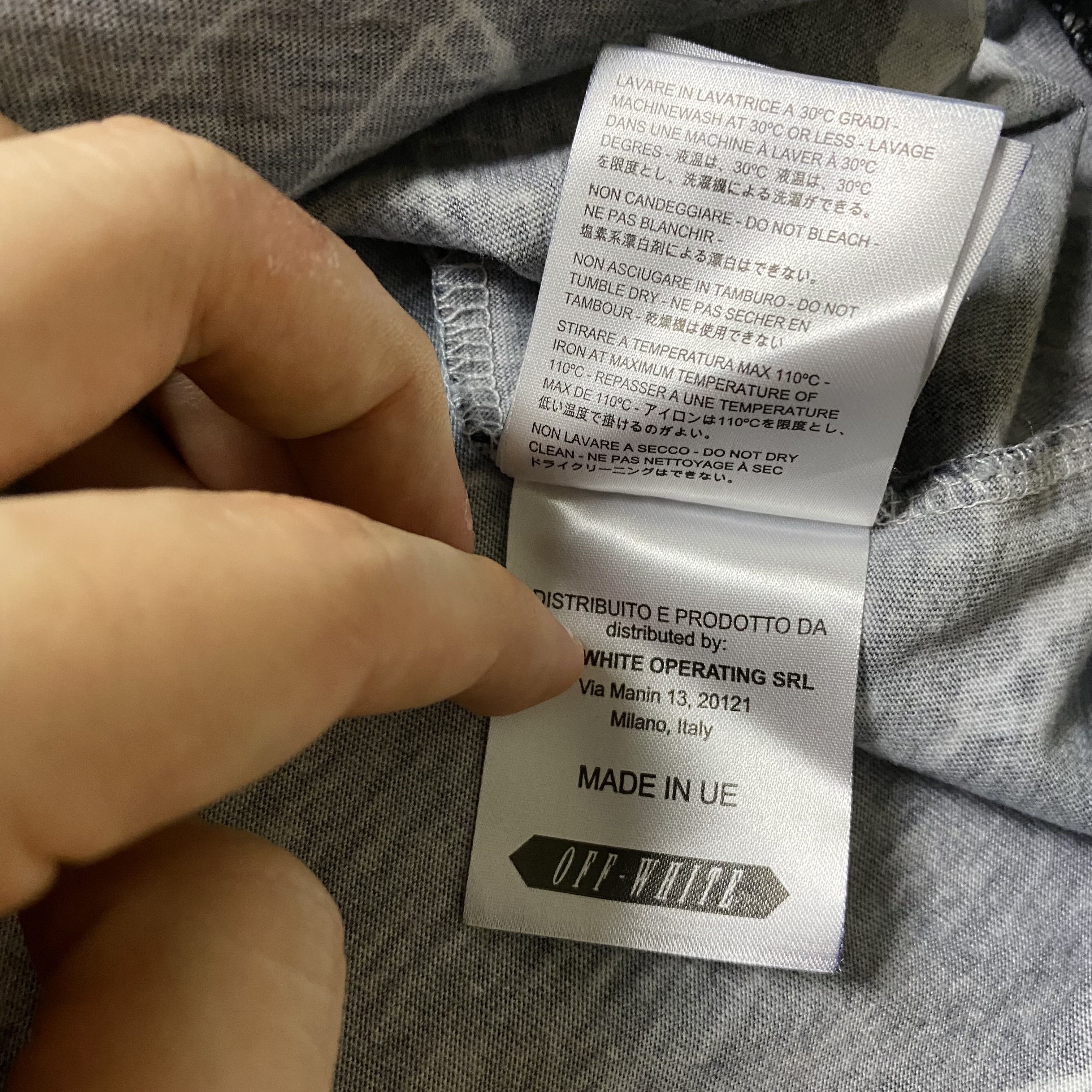 Off-White Off White Caravaggio Marble T-shirt Size US XL / EU 56 / 4 - 13 Thumbnail