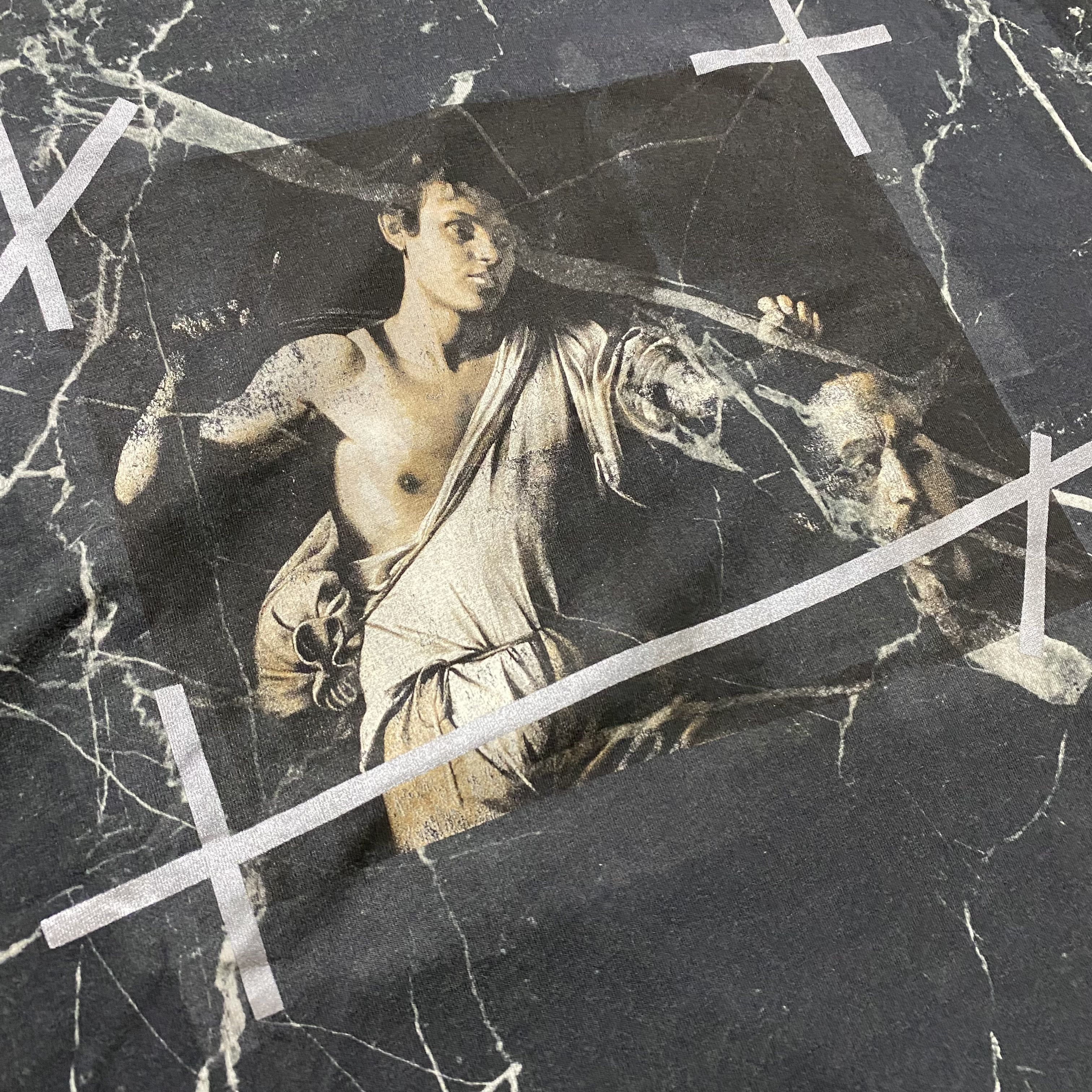 Off-White Off White Caravaggio Marble T-shirt Size US XL / EU 56 / 4 - 3 Thumbnail