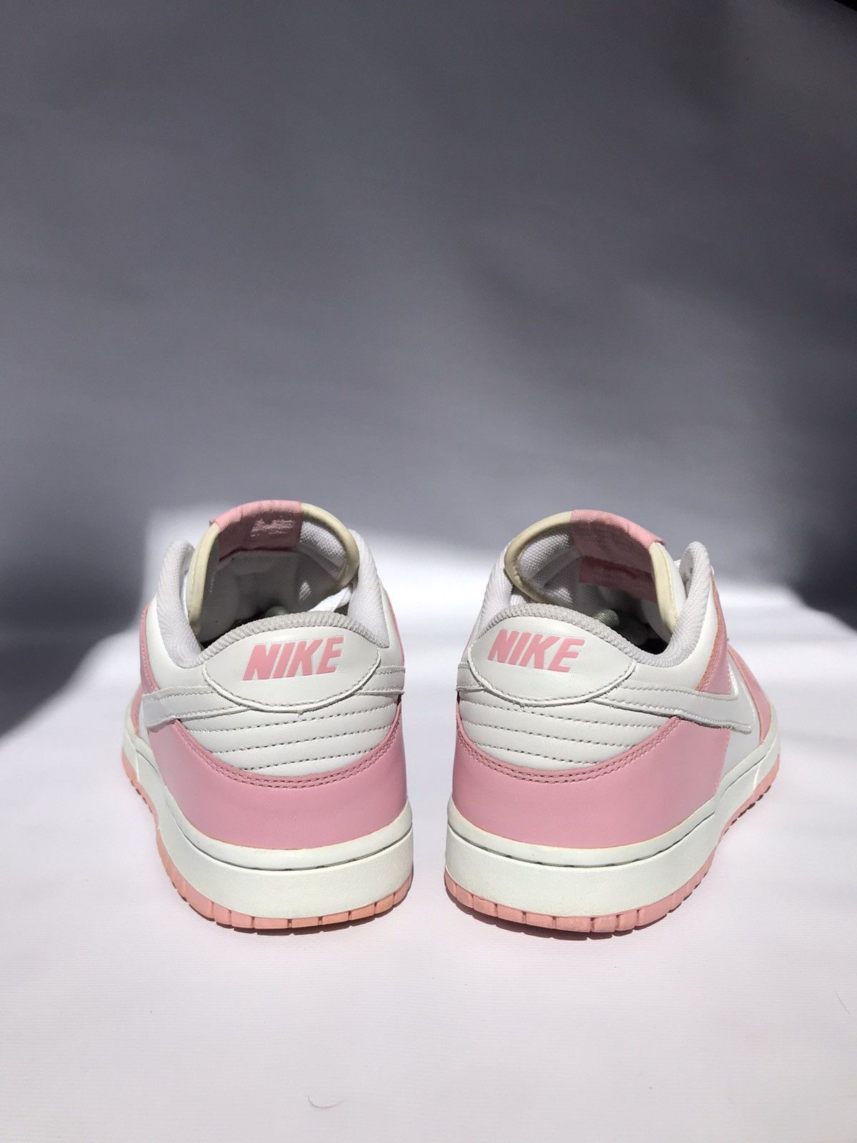 Nike × Vintage 2005 Nike Dunk Low Real Pink White-Pink Size US 10 / EU 43 - 8 Thumbnail