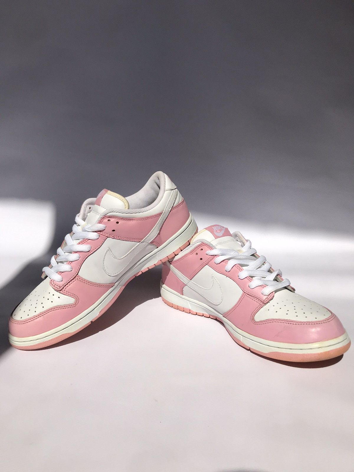 Nike × Vintage 2005 Nike Dunk Low Real Pink White-Pink Size US 10 / EU 43 - 5 Thumbnail