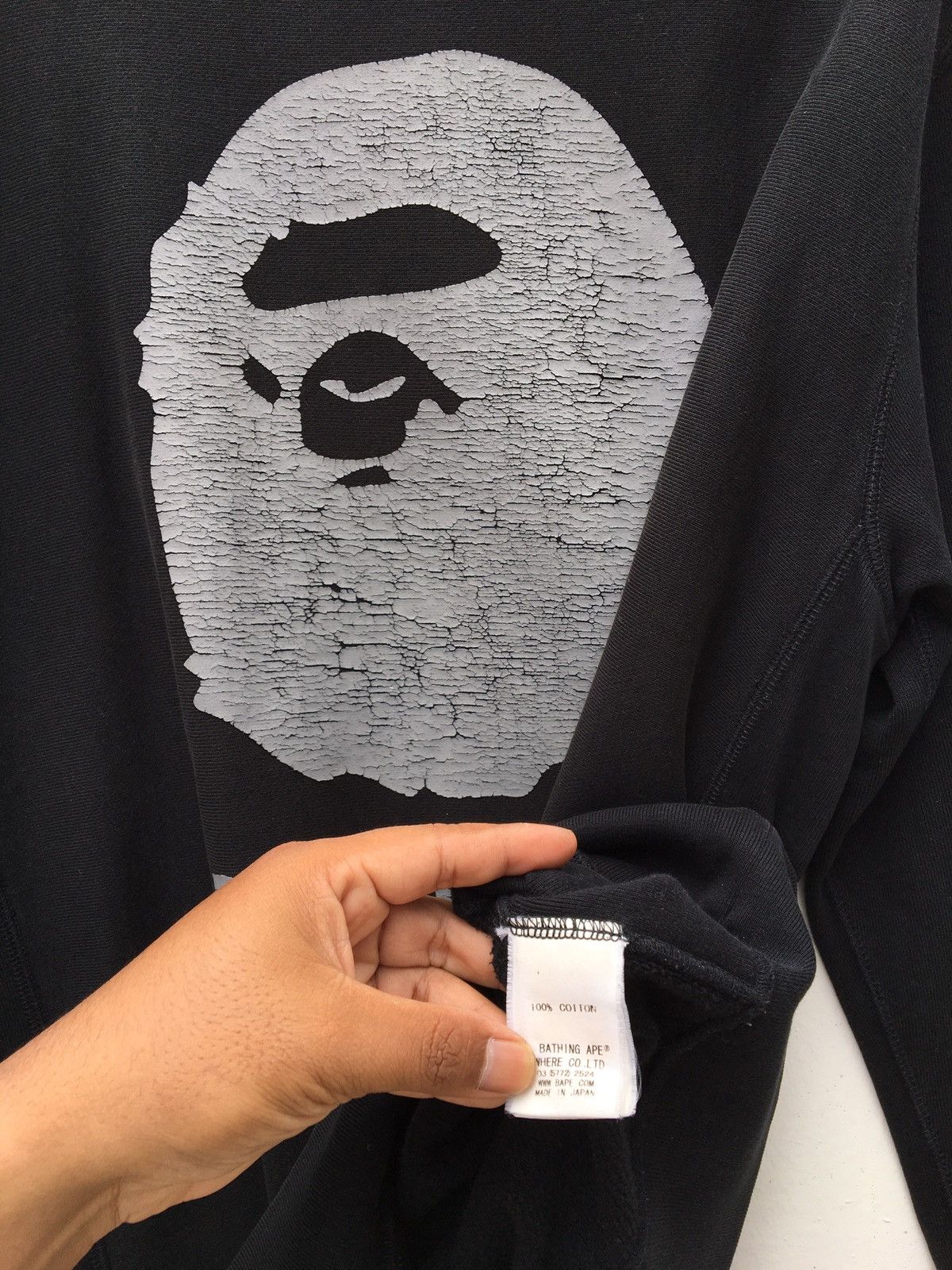 Bape Rare BAPE By Bathing Ape Big Logo Sweatshirt Size US M / EU 48-50 / 2 - 12 Thumbnail