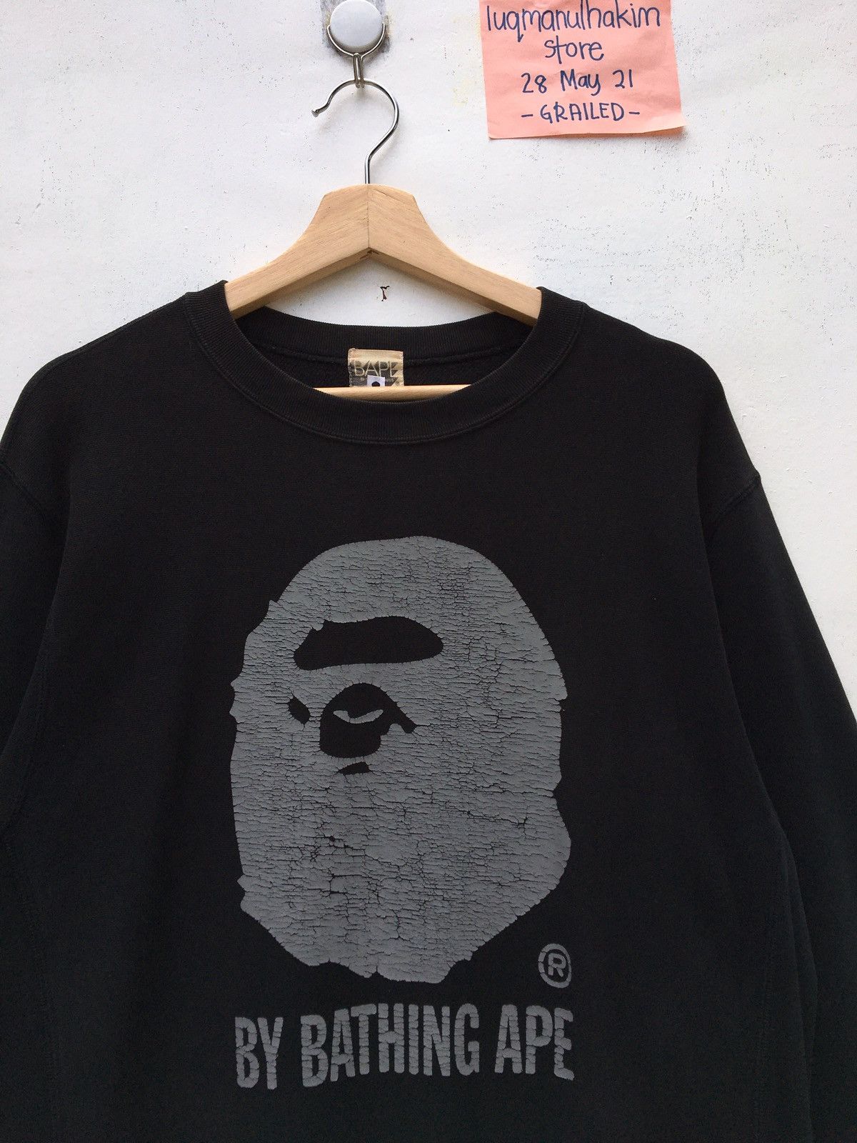 Bape Rare BAPE By Bathing Ape Big Logo Sweatshirt Size US M / EU 48-50 / 2 - 5 Thumbnail