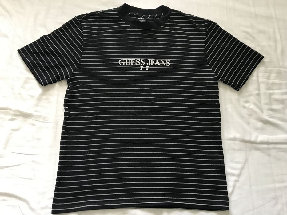 Guess Guess x Places + Faces Black 3M Reflective T-Shirt | Grailed