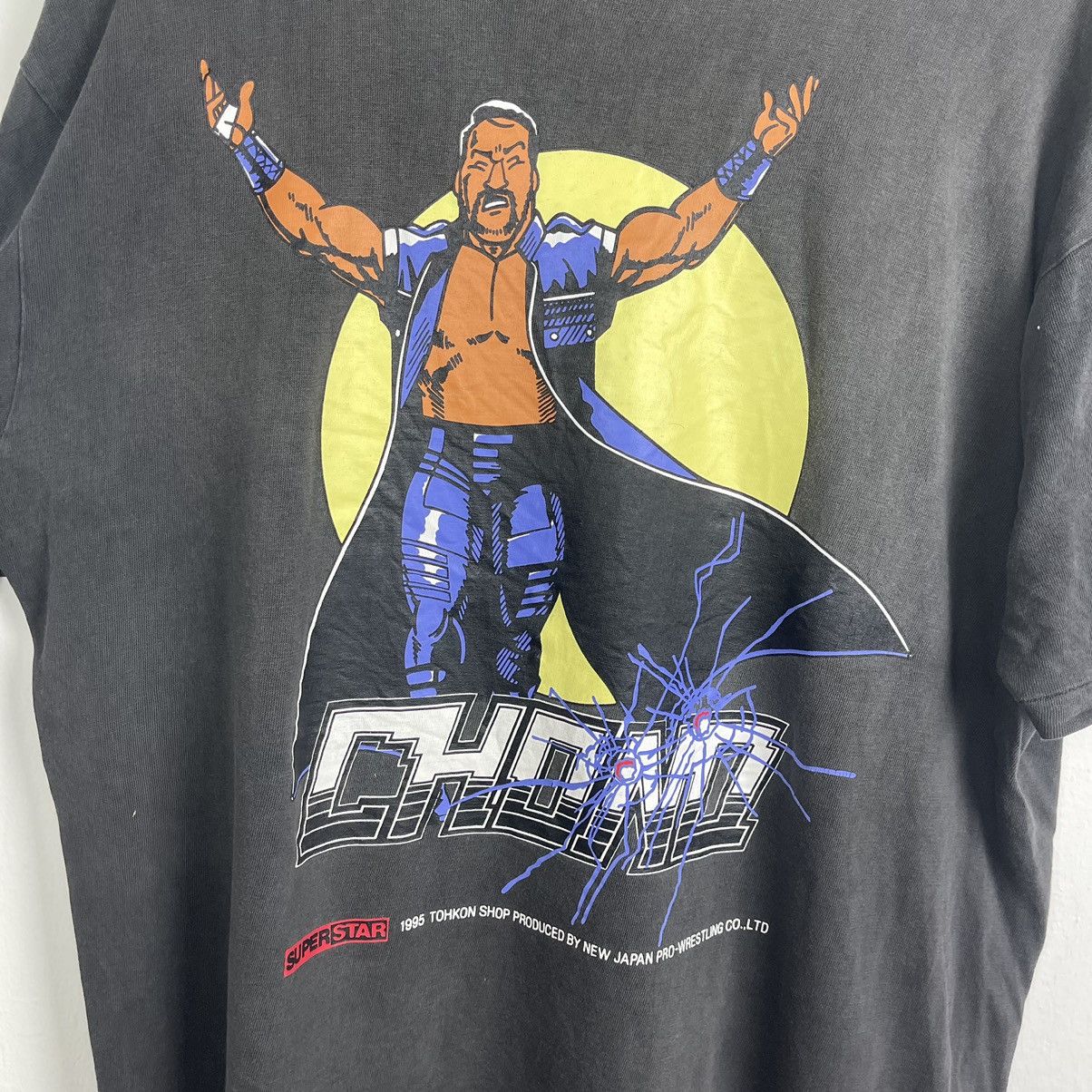 Vintage Vintage Masahiro chono 90s tee copyright1995 Size US L / EU 52-54 / 3 - 2 Thumbnail