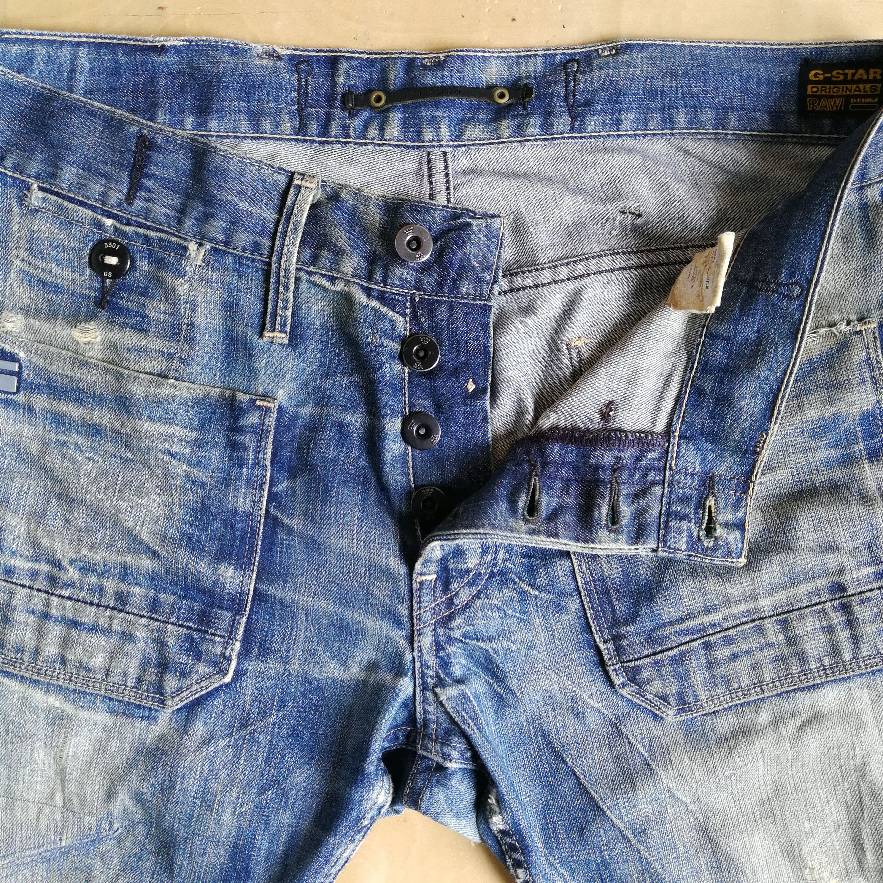 G-Star G-Star Raw Denim Jeans Nice Design Size 36 Size US 36 / EU 52 - 4 Thumbnail