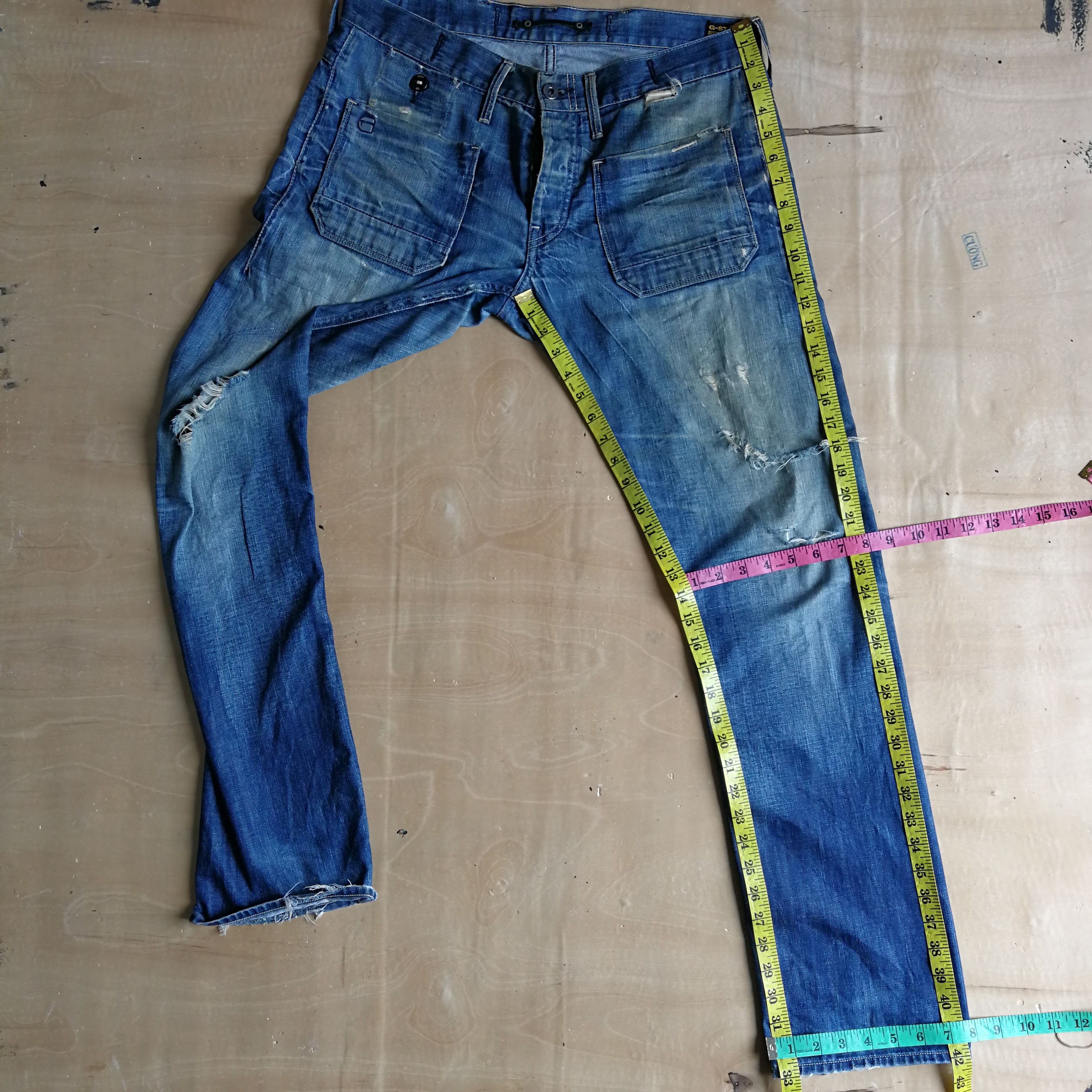G-Star G-Star Raw Denim Jeans Nice Design Size 36 Size US 36 / EU 52 - 17 Thumbnail