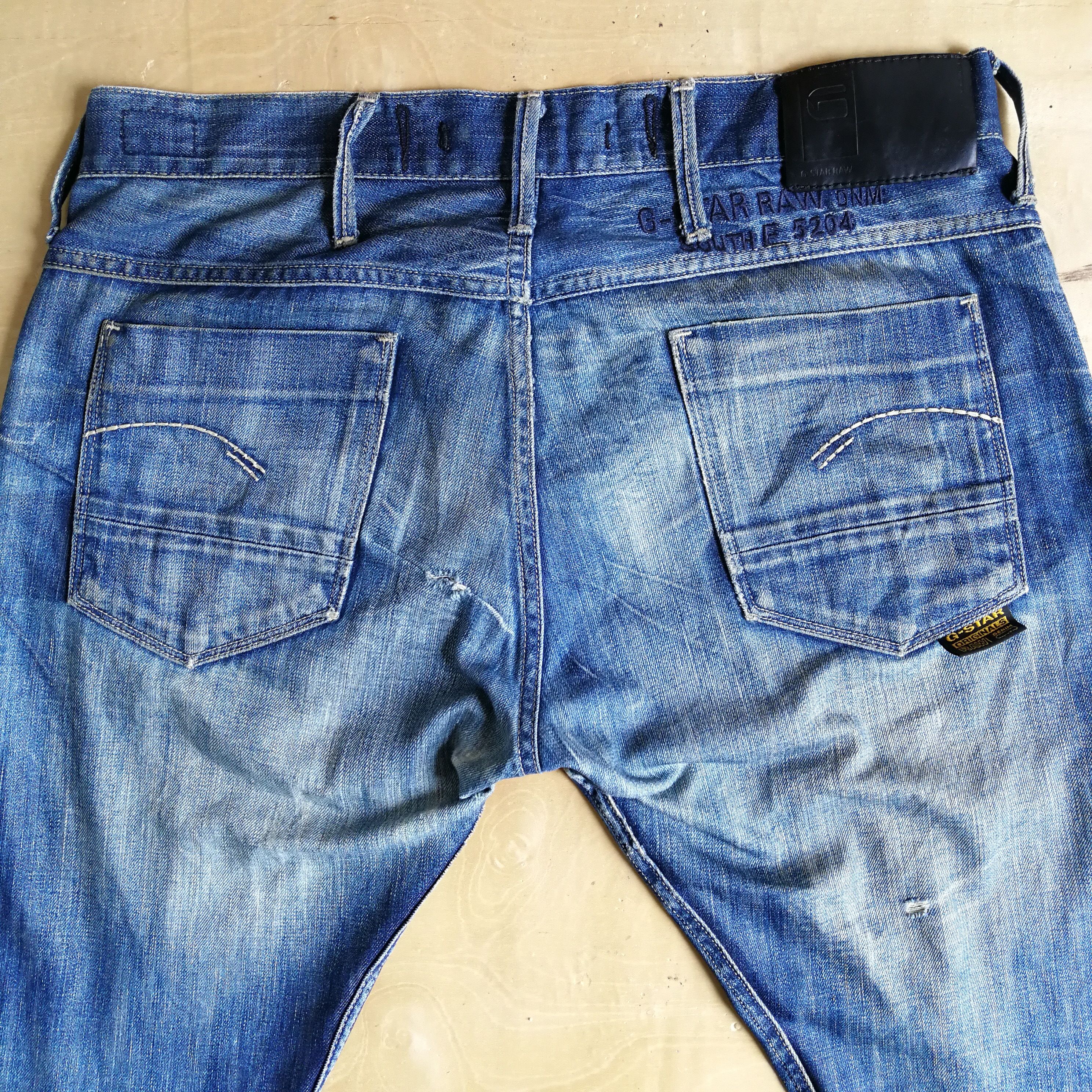 G-Star G-Star Raw Denim Jeans Nice Design Size 36 Size US 36 / EU 52 - 9 Thumbnail