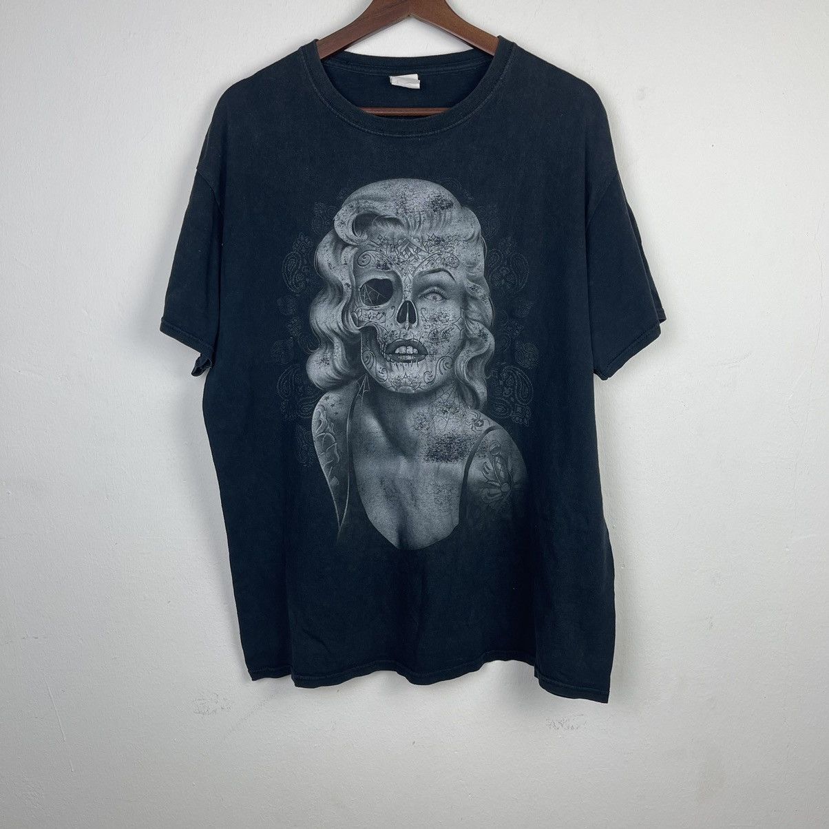 If Six Was Nine Marilyn Monroe Day Of The Dead Tatto Sugar skull Size US XL / EU 56 / 4 - 1 Thumbnail