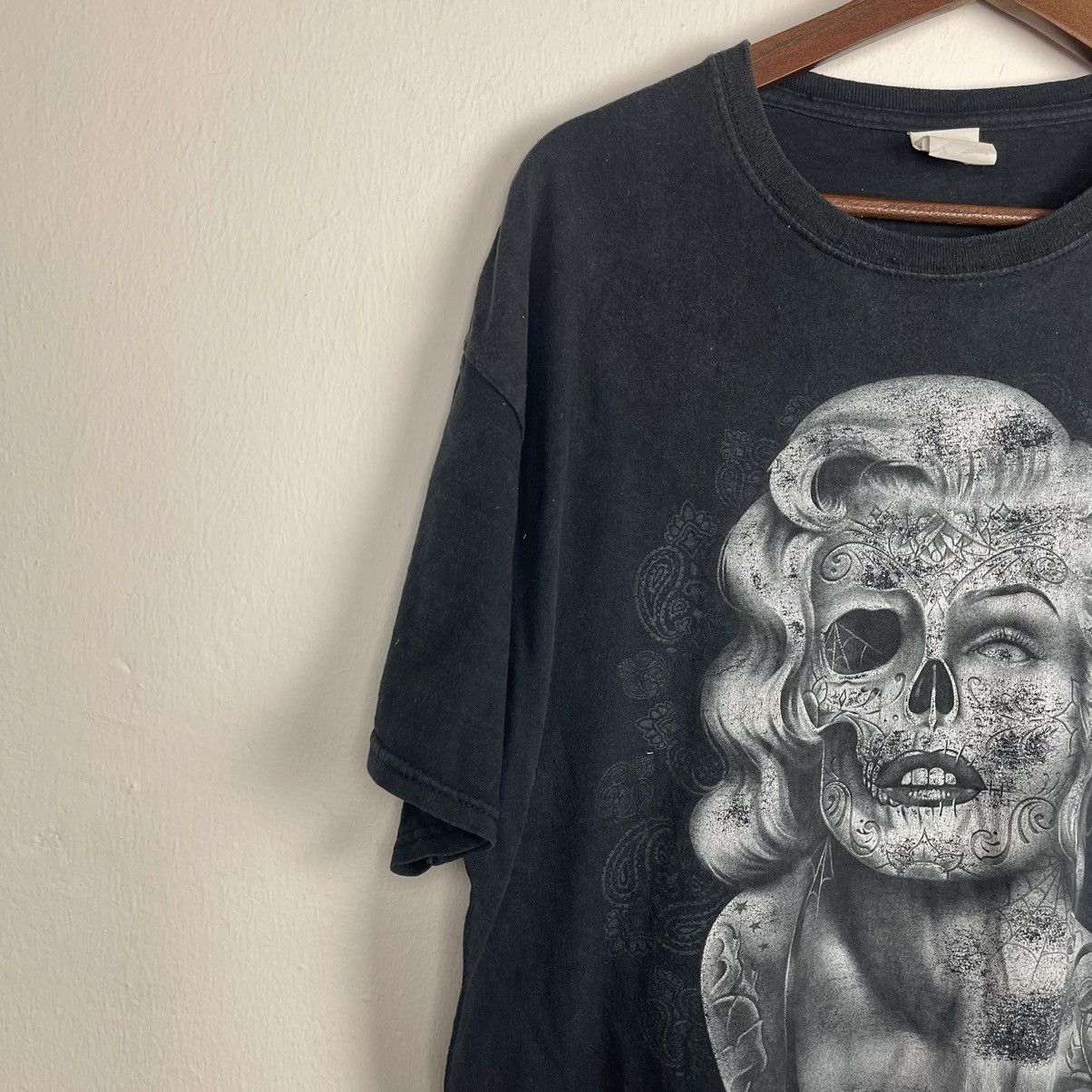 If Six Was Nine Marilyn Monroe Day Of The Dead Tatto Sugar skull Size US XL / EU 56 / 4 - 4 Thumbnail