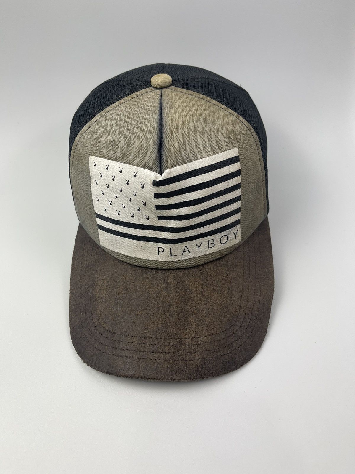 Japanese Brand Flag Playboy Hat Size ONE SIZE - 3 Thumbnail
