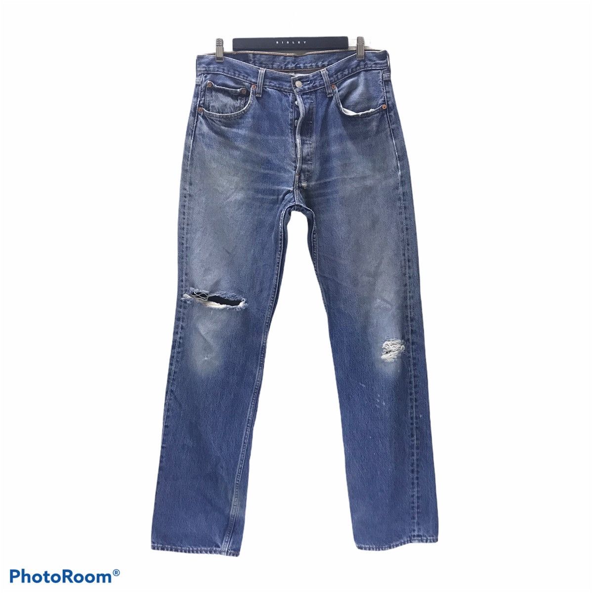 Levi's Vintage Levis 501 Grunge Denim Jeans Size US 34 / EU 50 - 1 Thumbnail