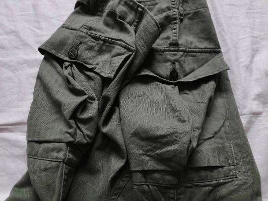 Vintage Vintage WW2 US Army 13 Star Combat Pants Reproduction Size US 31 - 5 Thumbnail