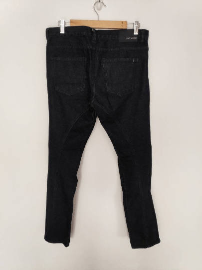 Lad Musician Lad Musician Zipper Hem Skinny Denim Jeans Size US 33 - 3 Thumbnail