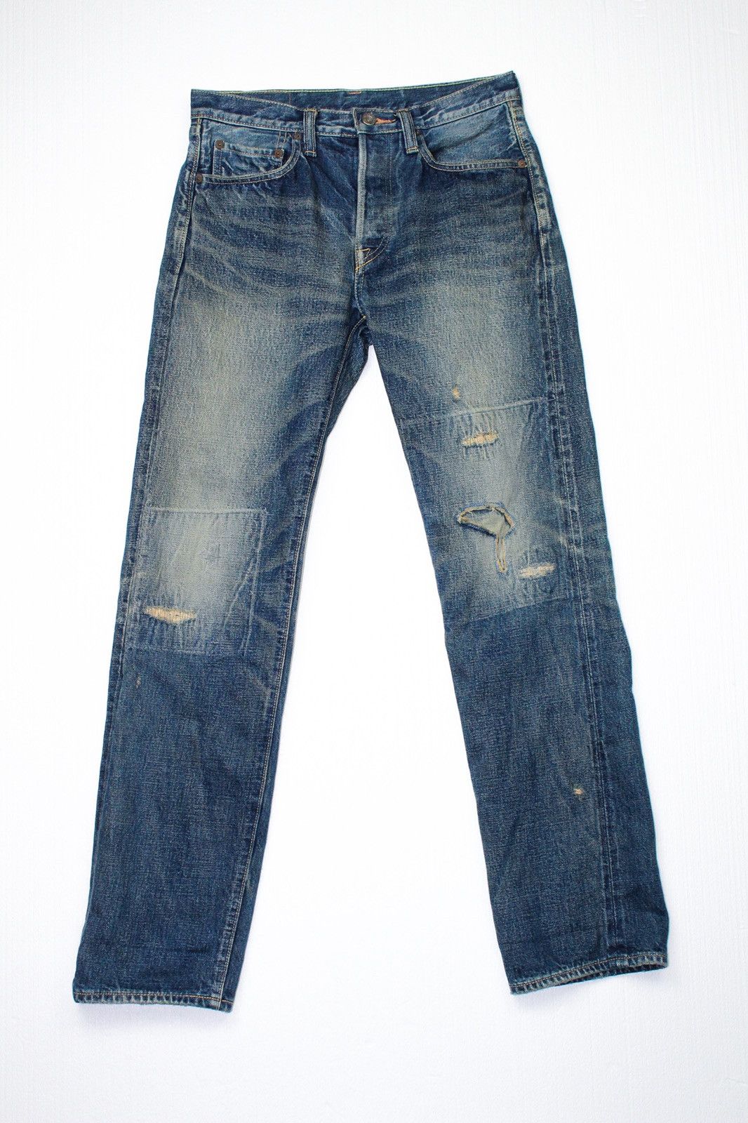 Kapital × Kapital Kountry Kapital Patchwork Jeans Size US 29 - 1 Thumbnail