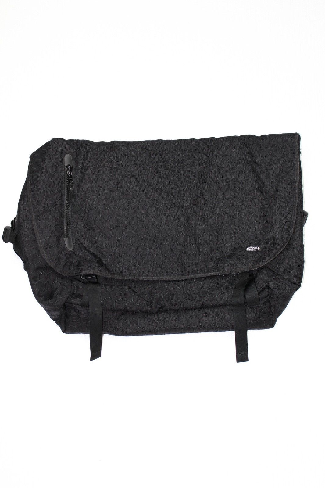 VISVIM メッセンジャーバッグ 28l ブラック hexagon Visvim Ballistic E-Ca Messenger Bag 28L (Hex) | Grailed