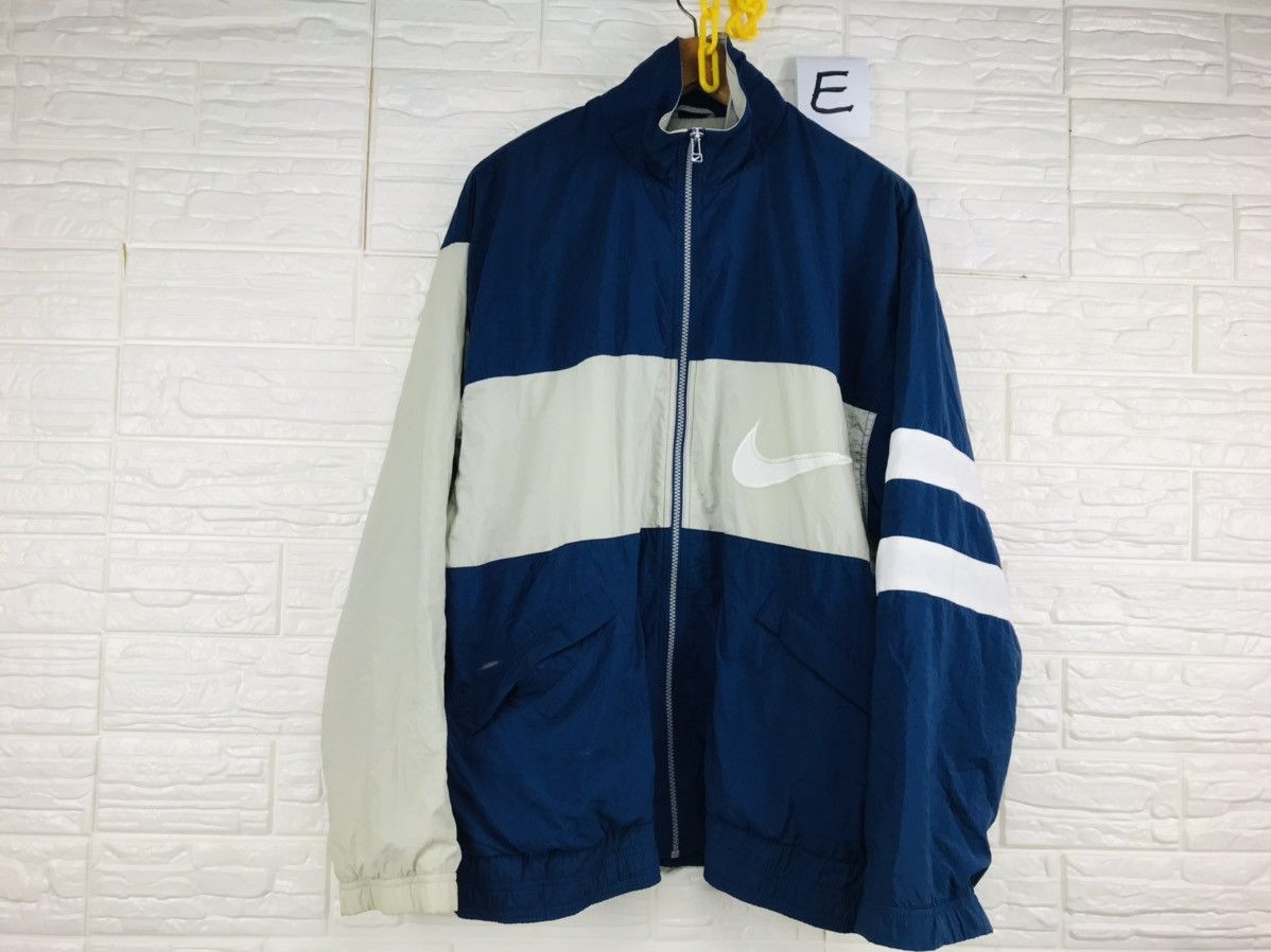 Nike Vintage Nike Big Swoosh 90s L Size Jacket | Grailed