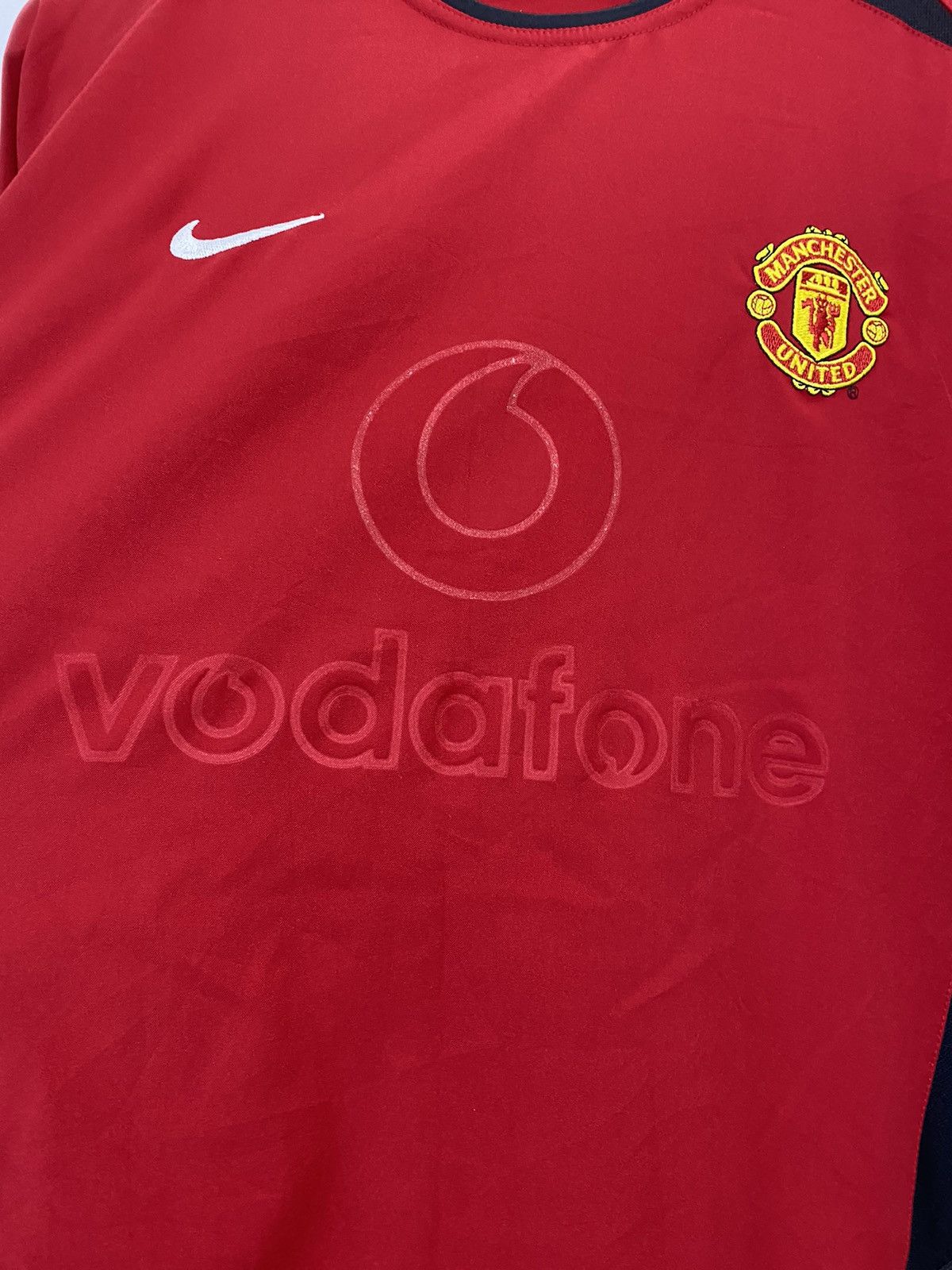 Nike × Vintage Vintage Nike Manchester United Jersey Vodafone Design Size US M / EU 48-50 / 2 - 4 Thumbnail