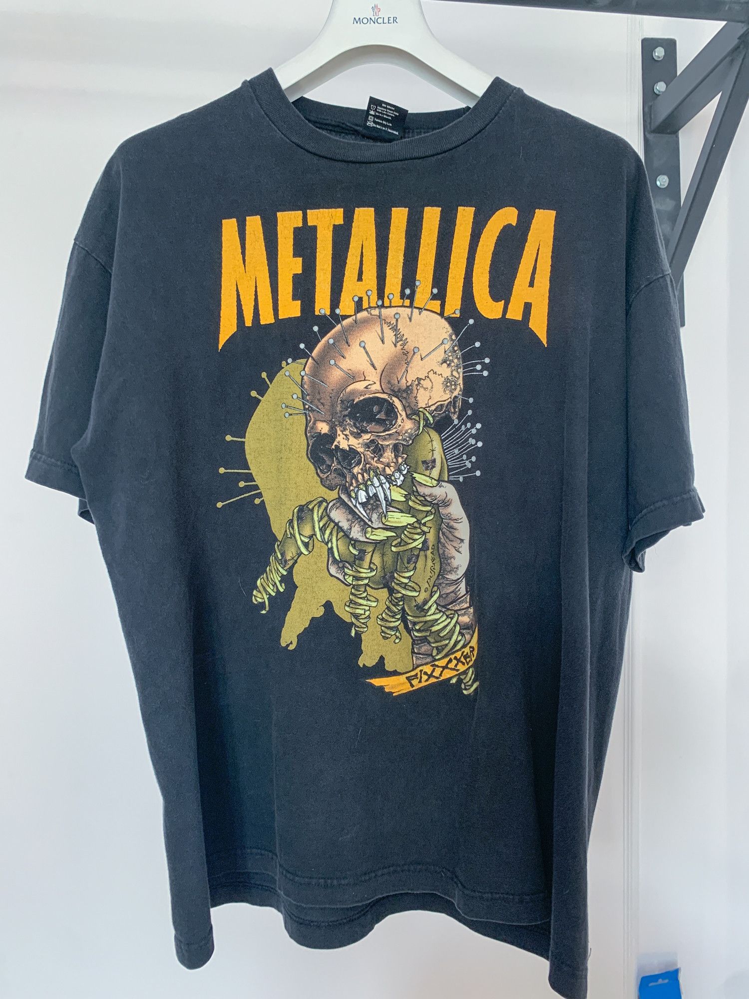 LLICA パスヘッド　FEAR OF GOD Metallica × Vintage Vtg Metallica FEAR OF GOD FOG FIXXXER Pushead