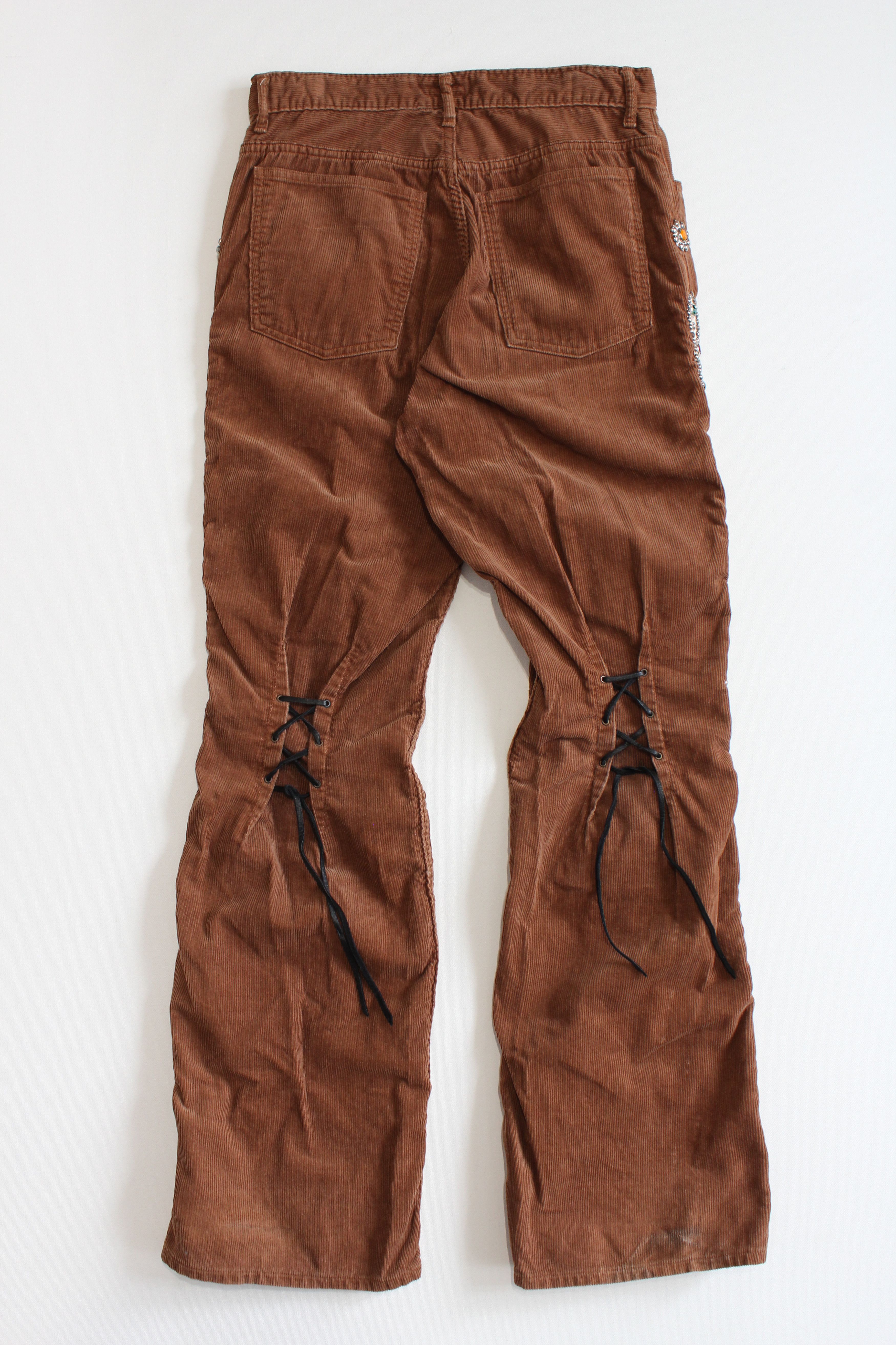 Kapital Kapital Studded Gem Pants Corduroy Wallabe Flared Size US 30 / EU 46 - 2 Thumbnail